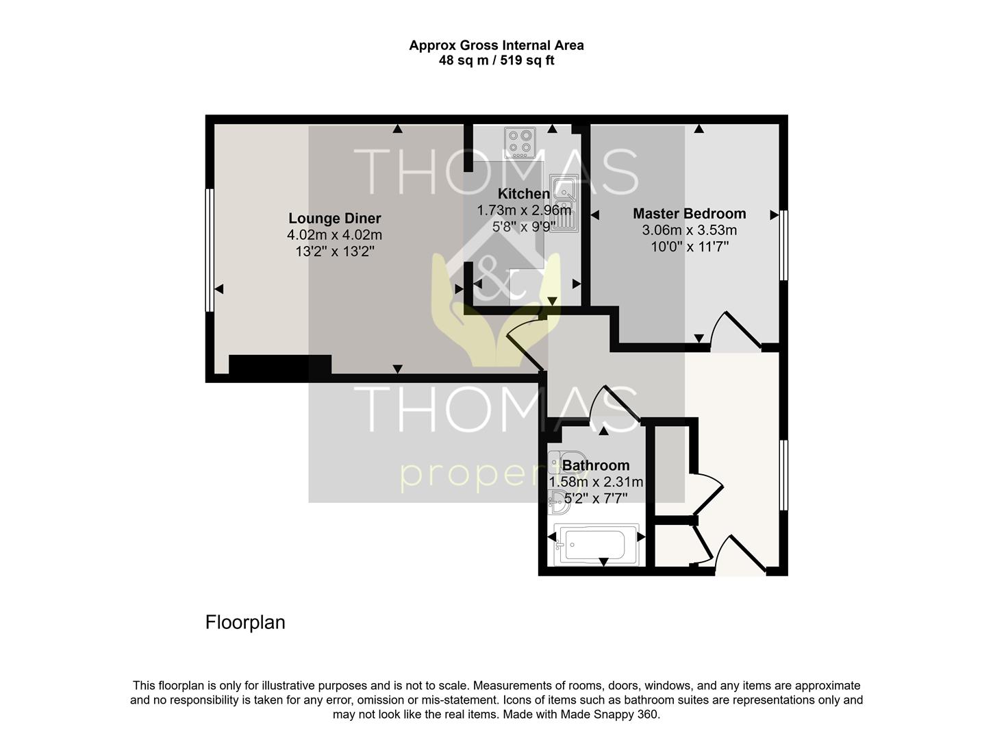 31, Shawbury Avenue Kingsway, Gloucester floorplan