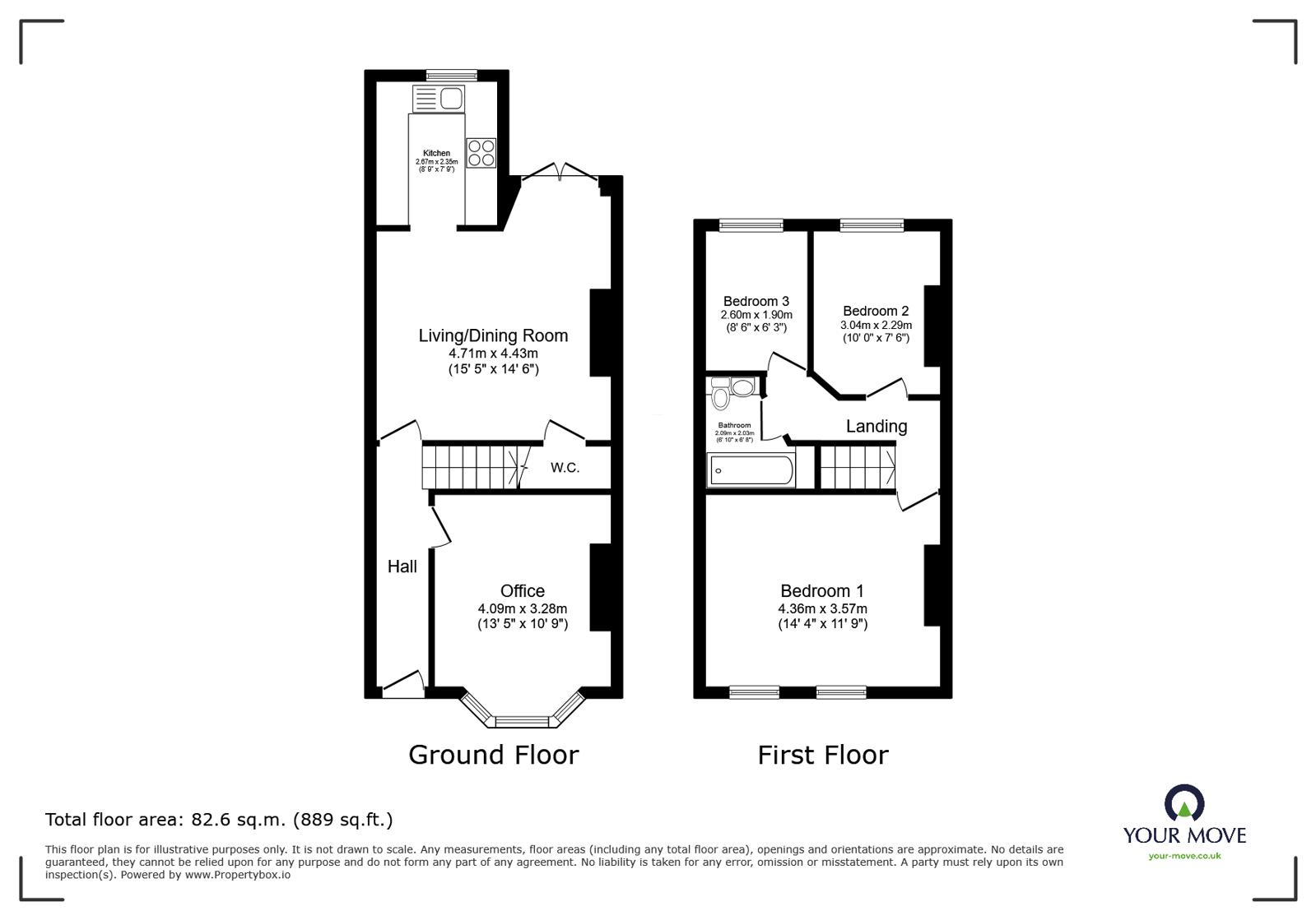 78, Franklin Road, Lancashire floorplan