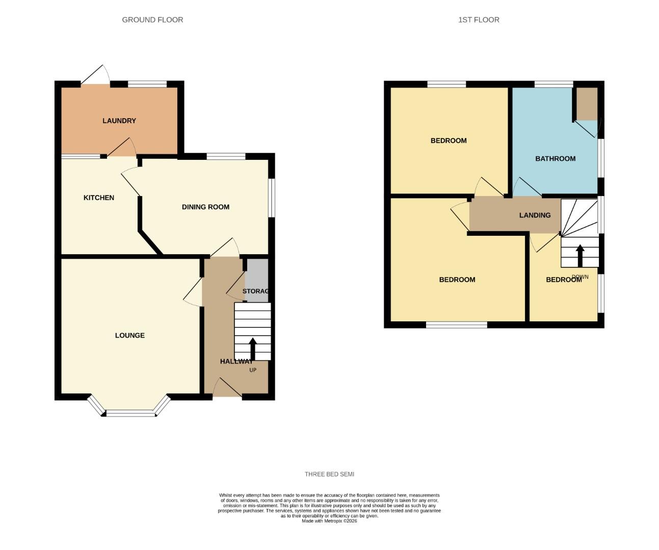 11, Broadway, Northwich floorplan