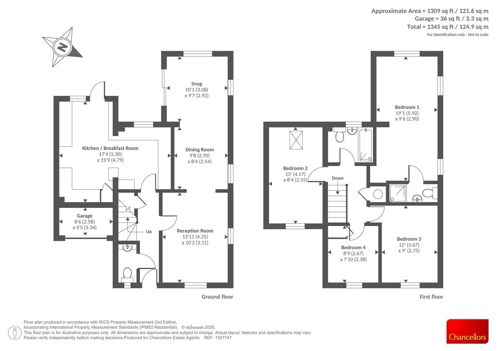 2, Golding Close, Berkshire floorplan
