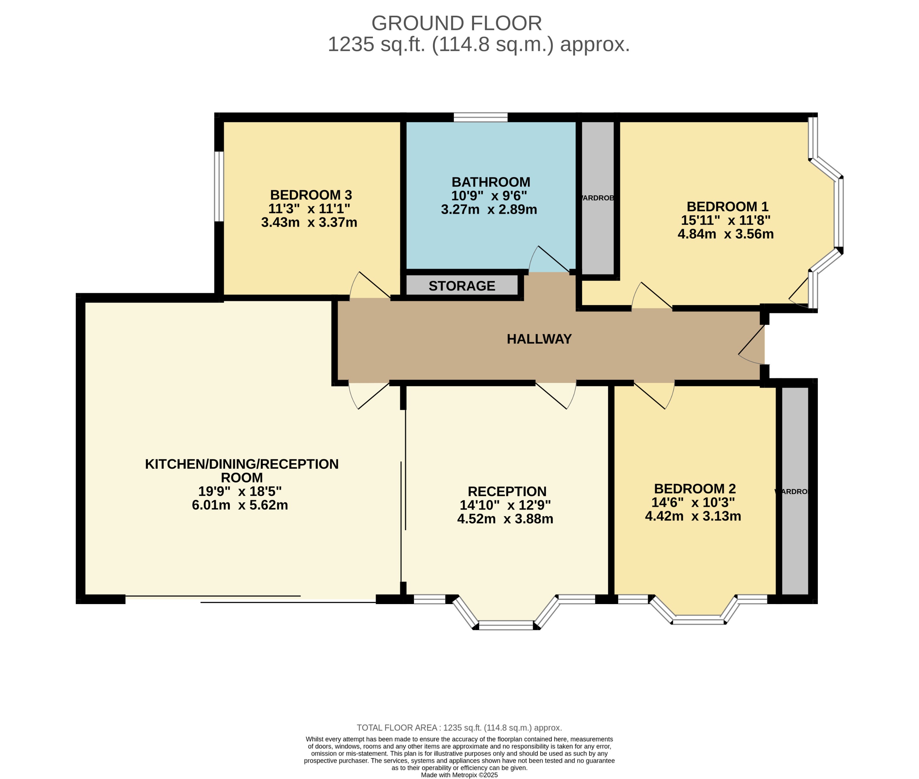 1, Lon y Parc, Cardiff floorplan