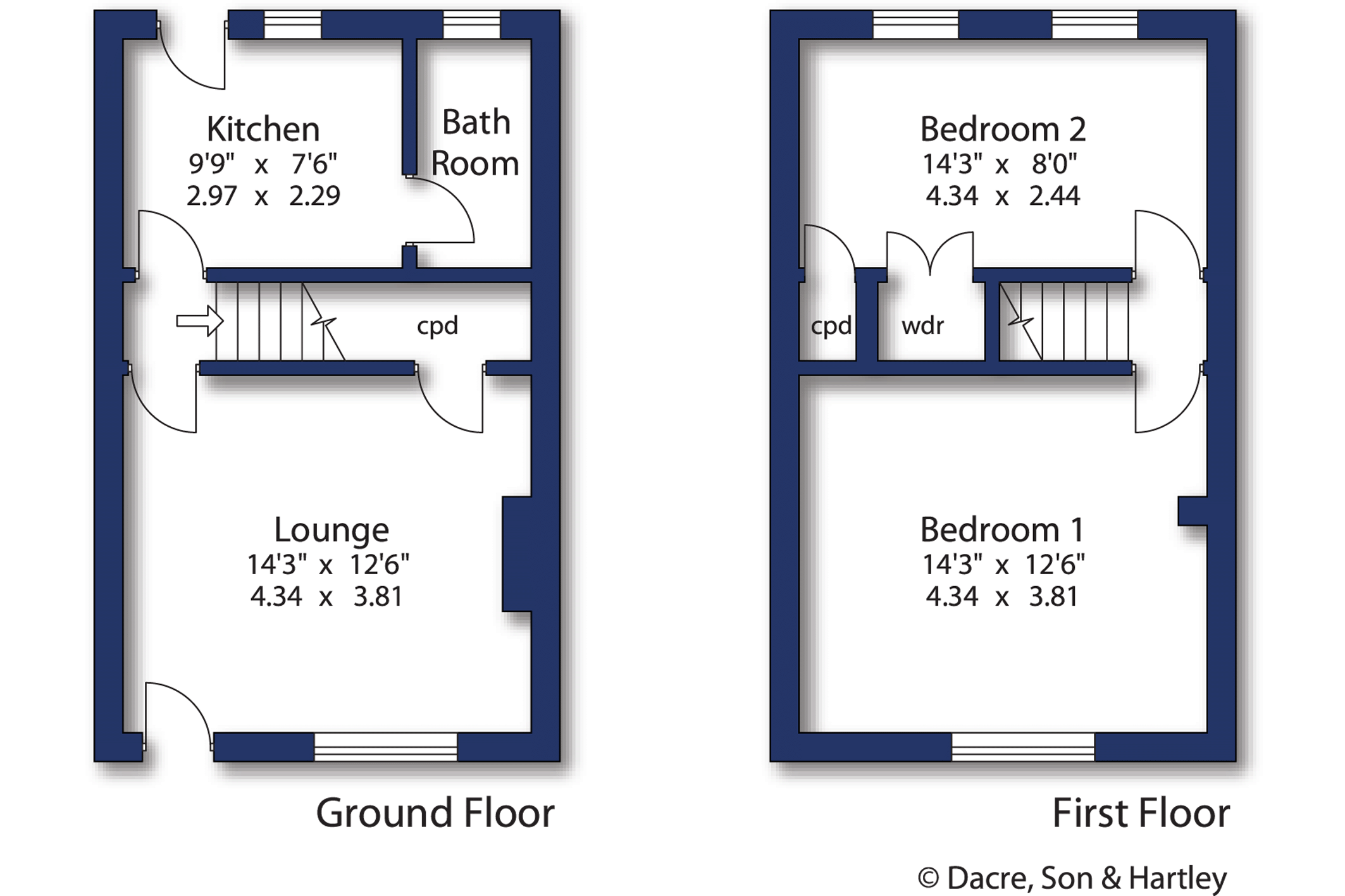 Ash Grove, Bingley, West Yorkshire BD16, 2 bedroom end terrace house