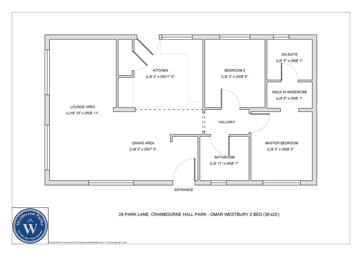 1, Angel of the North Residential Park, Chester-le-Street floorplan