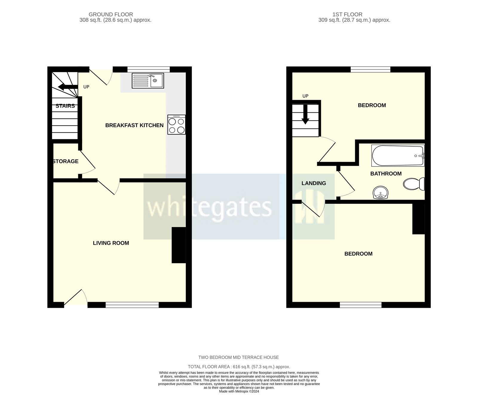 7, Union Street, Pontefract floorplan