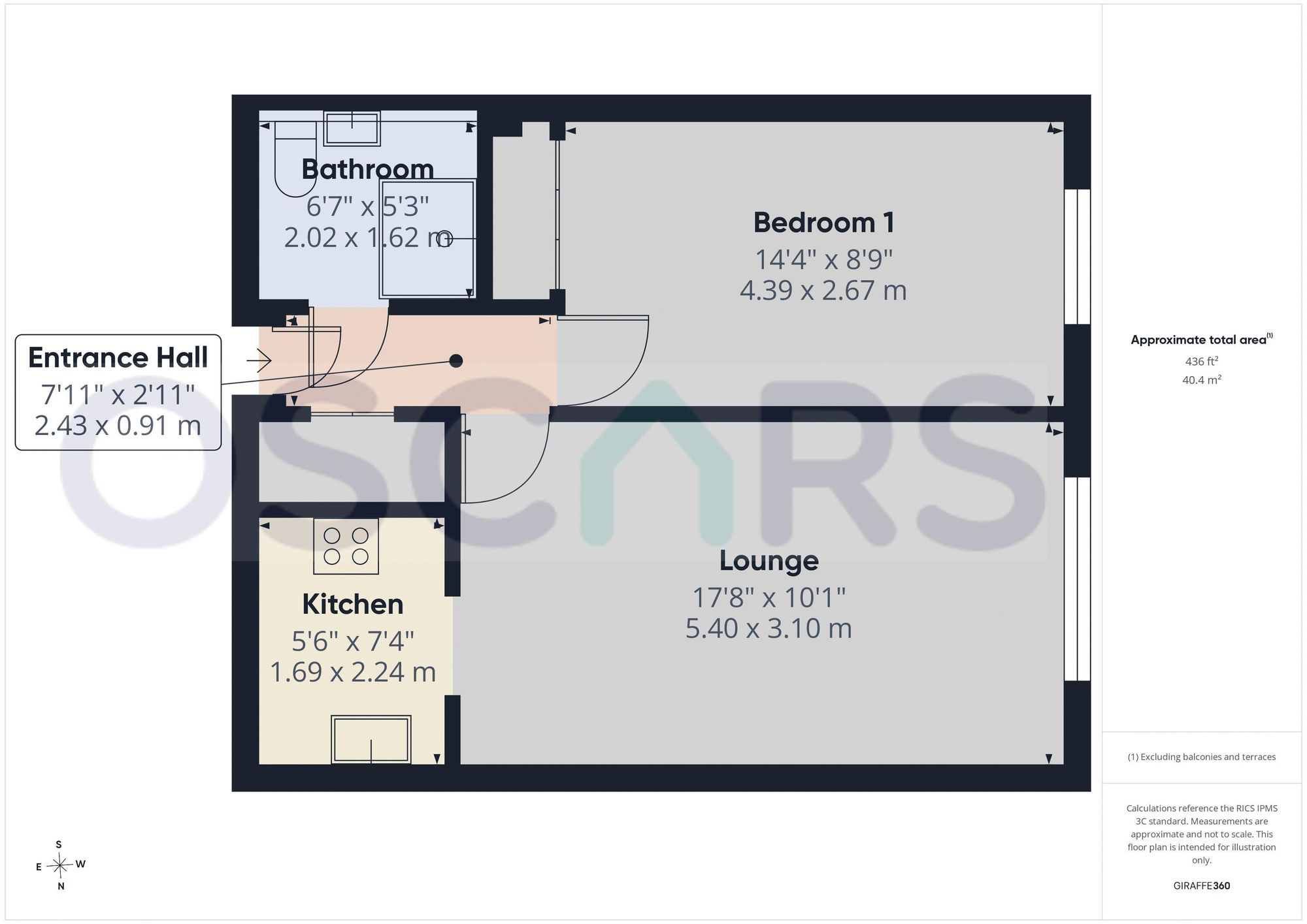 59 Kirk House Pryme Street, Hull floorplan