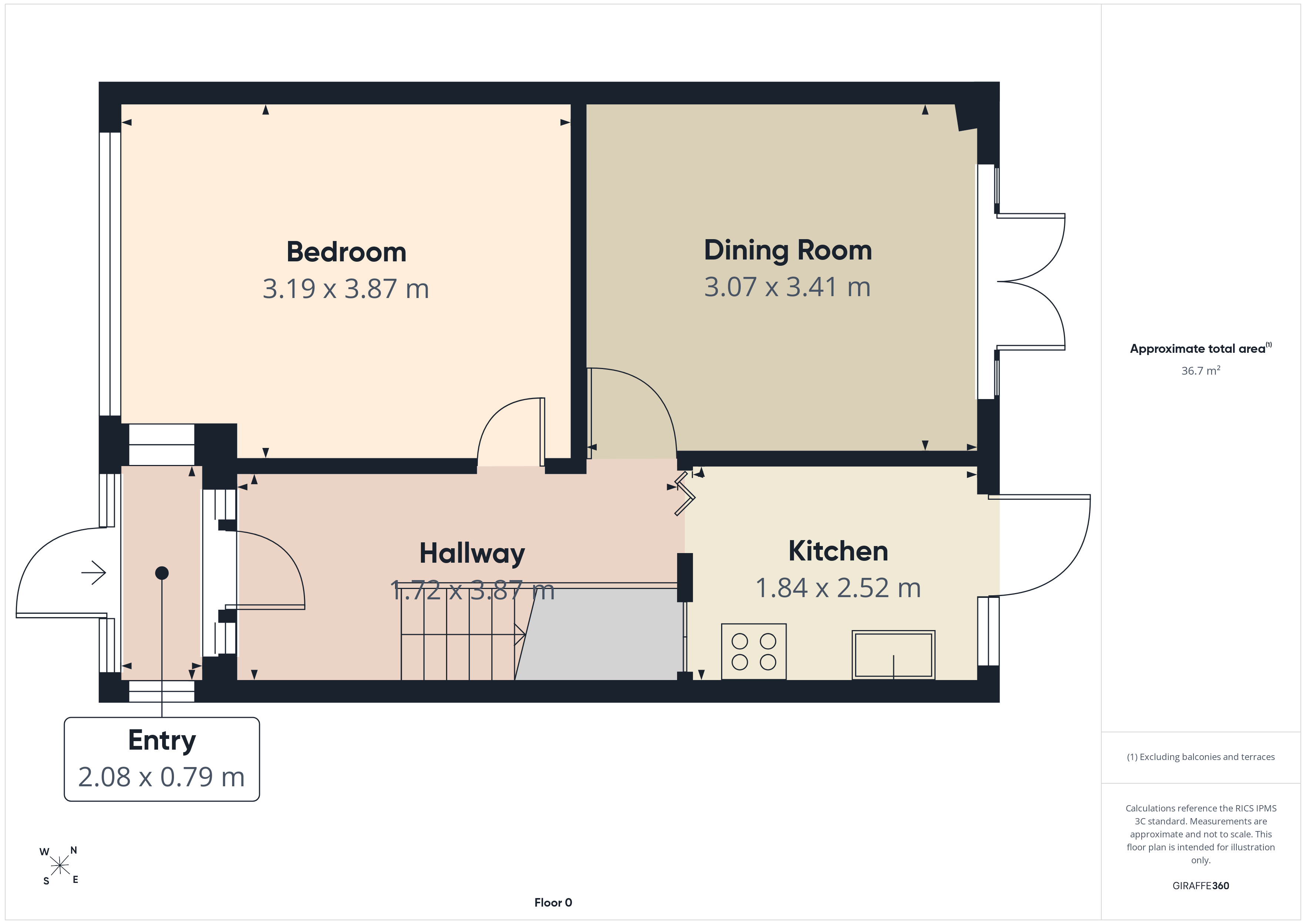 39, Tennyson Way, Hornchurch floorplan