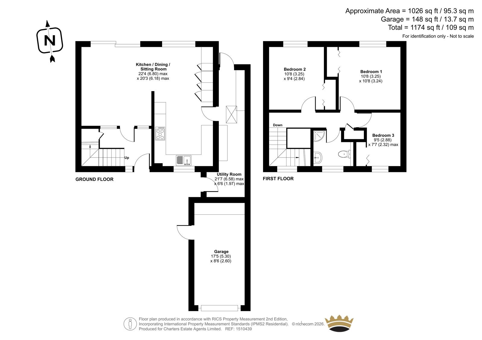 25, Oak Tree Road, Bordon floorplan