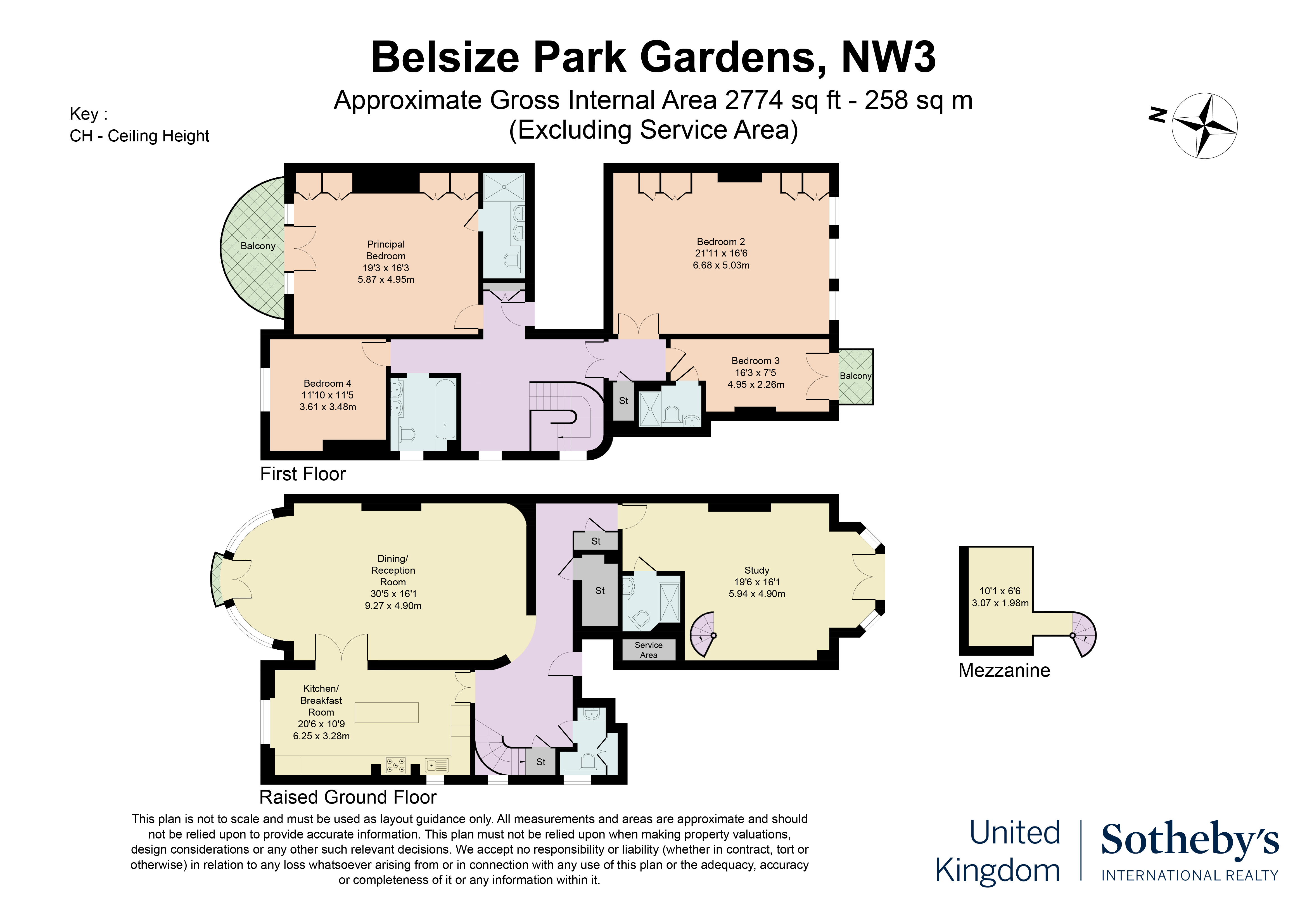 Belsize, Belsize Park Gardens, London floorplan