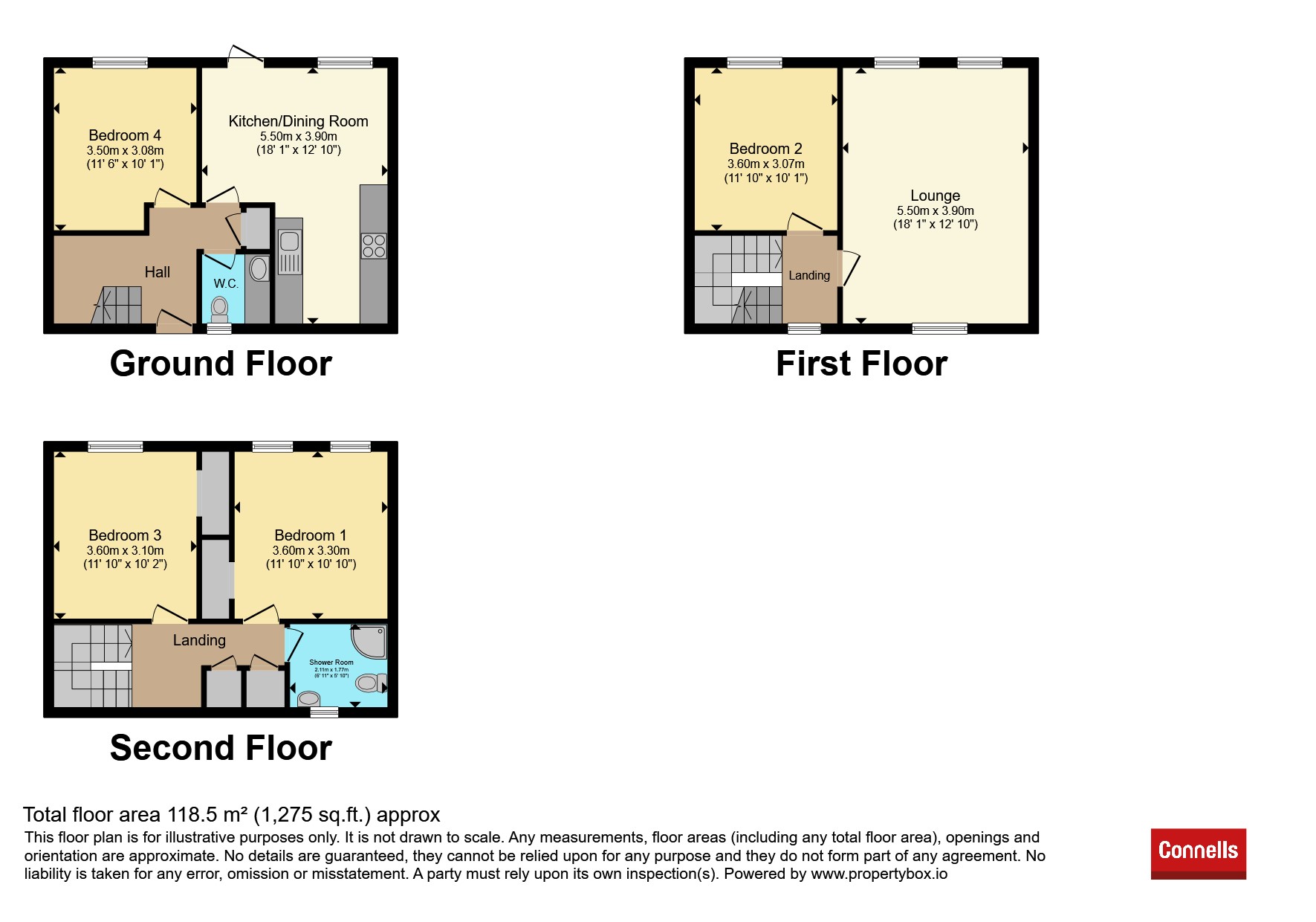 107, Brookfurlong, Peterborough floorplan