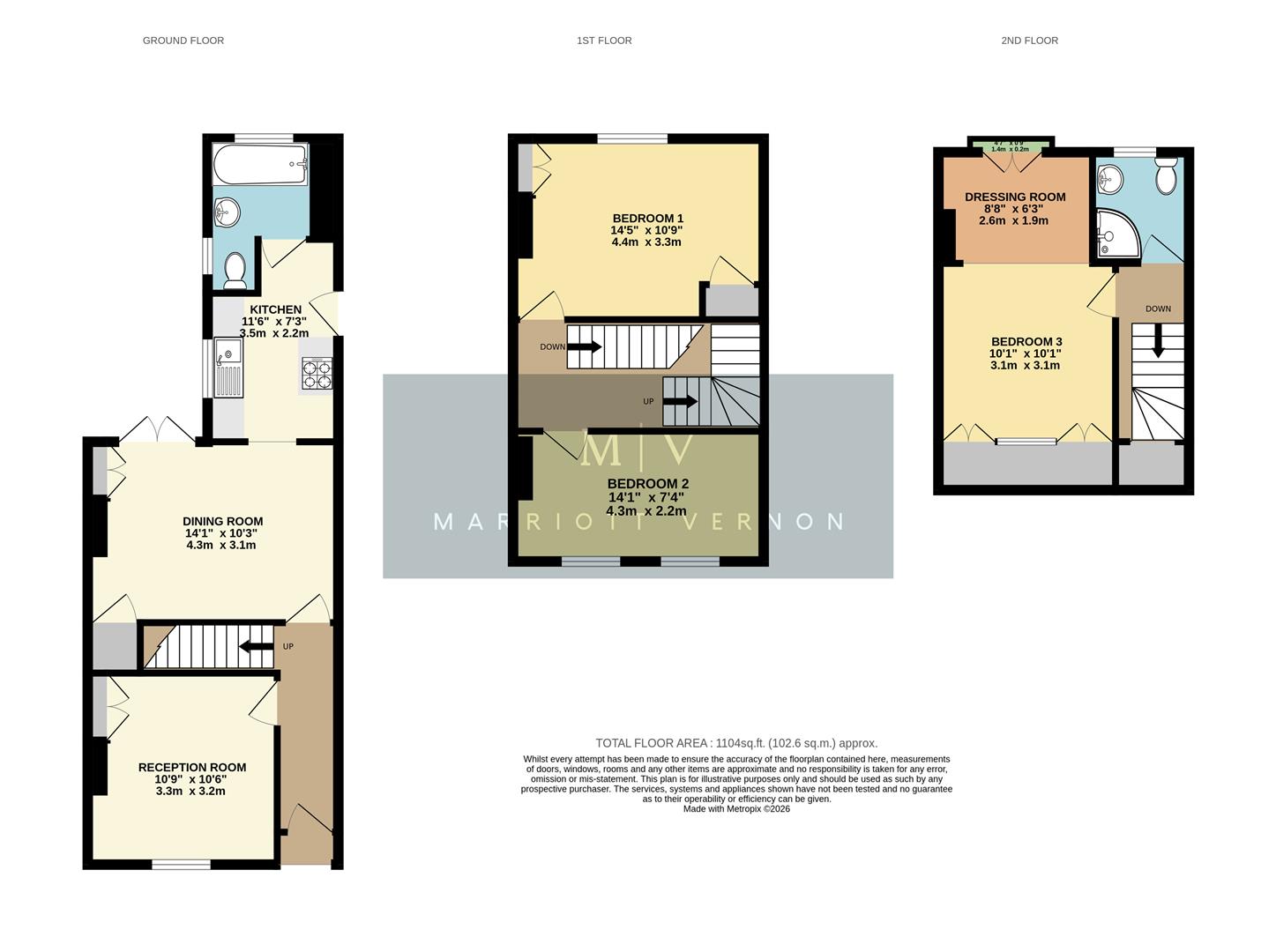 21, Chelsham Road, South Croydon floorplan