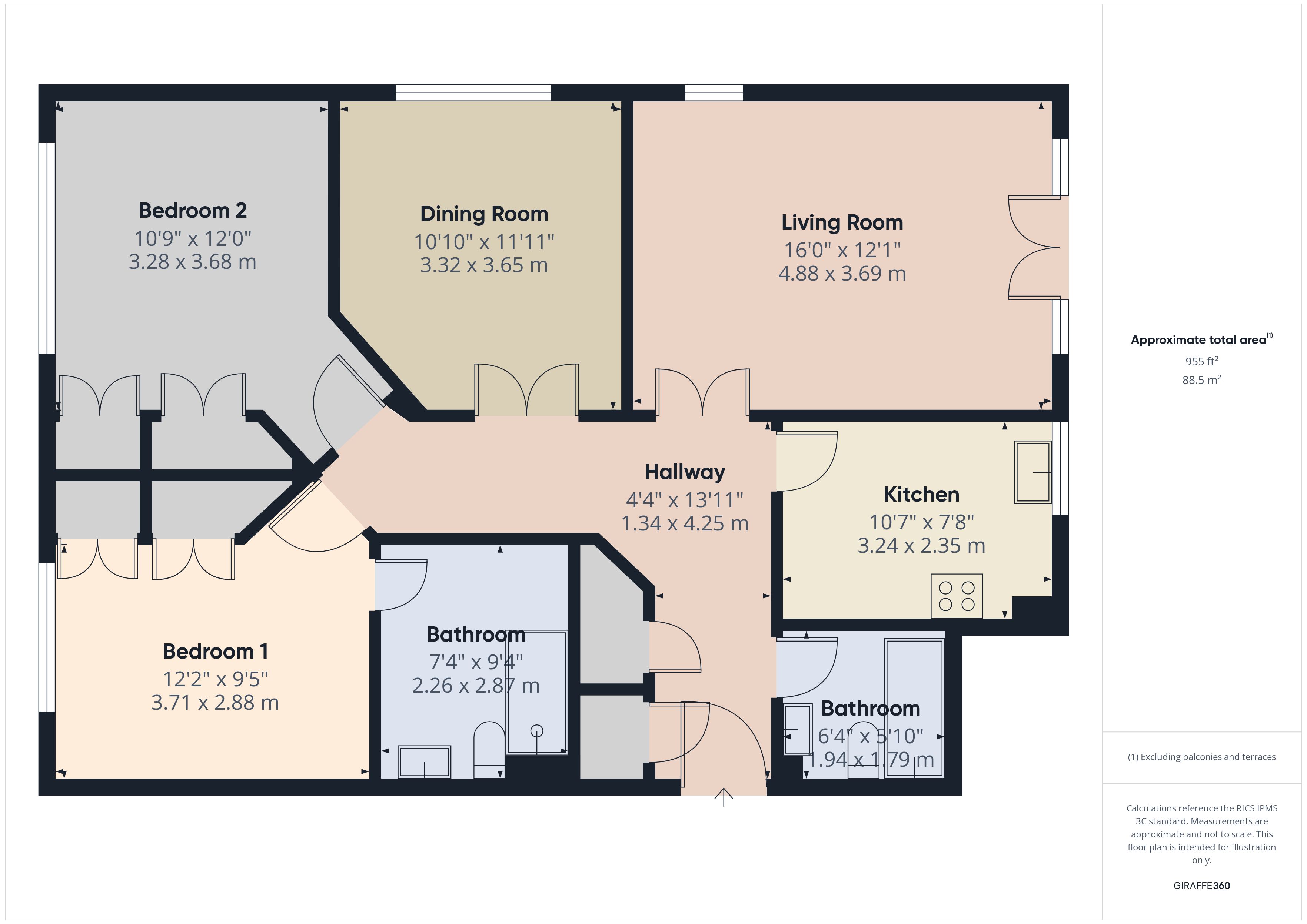 10, Oakfield Close, Buckinghamshire floorplan