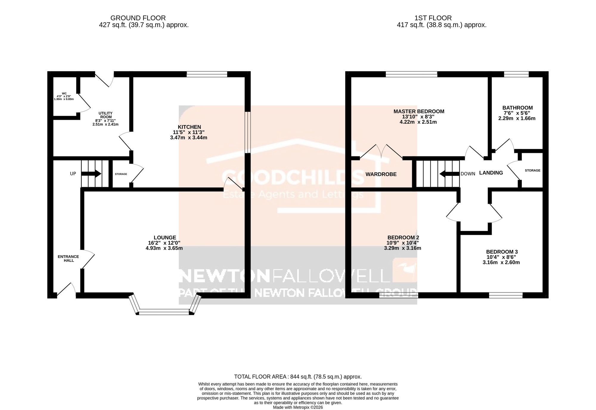 61 Bouverie Parade, Stoke-On-Trent floorplan