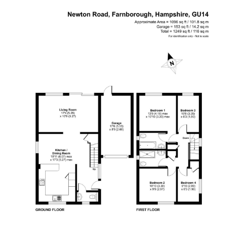 37, Newton Road, Hampshire floorplan