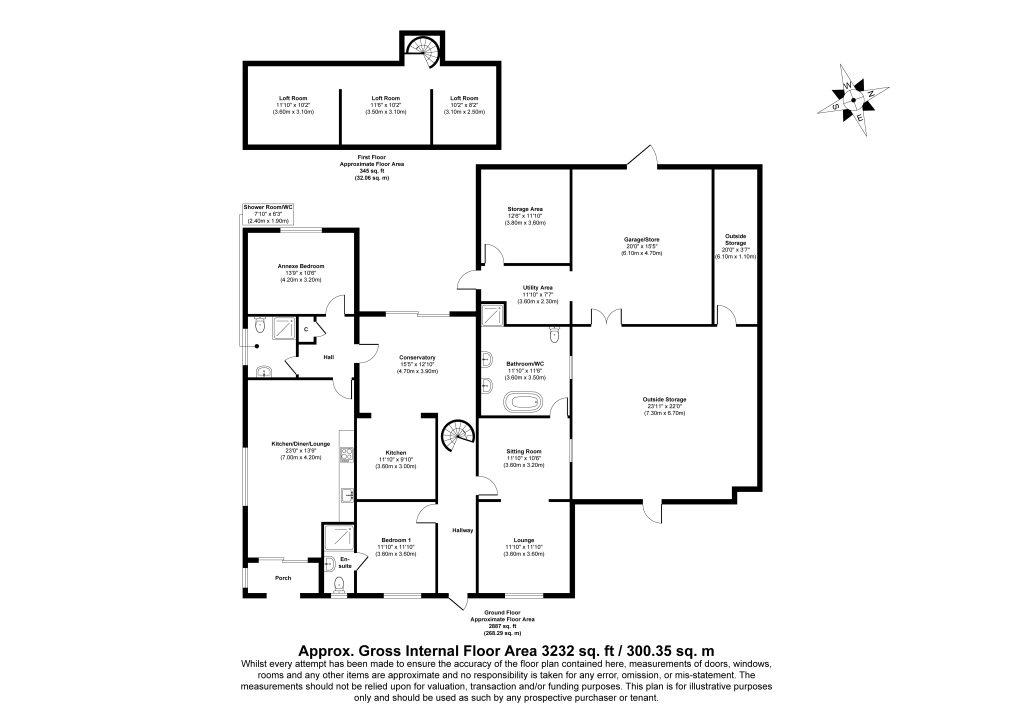 Owls Hoot,, Owls Hoot, Lydney floorplan
