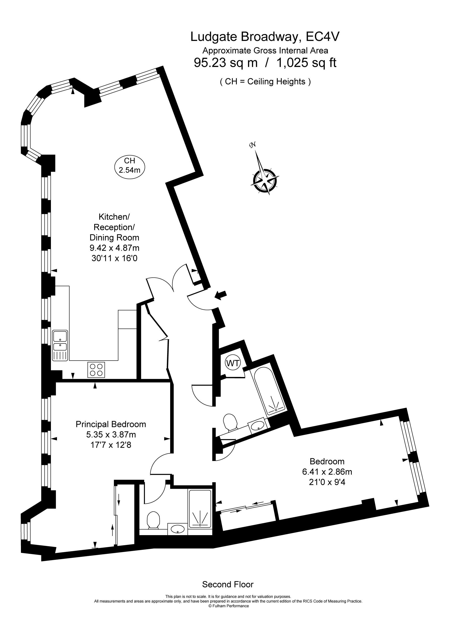 Flat 3, 7, Ludgate Broadway, London floorplan