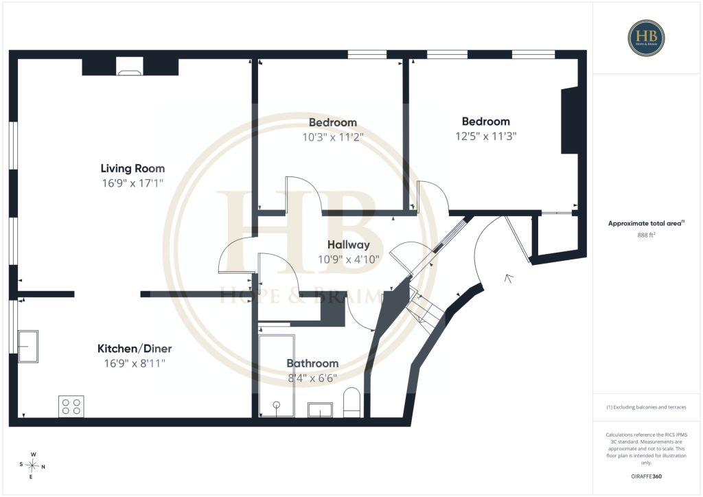 3, Low Stakesby House, Whitby floorplan