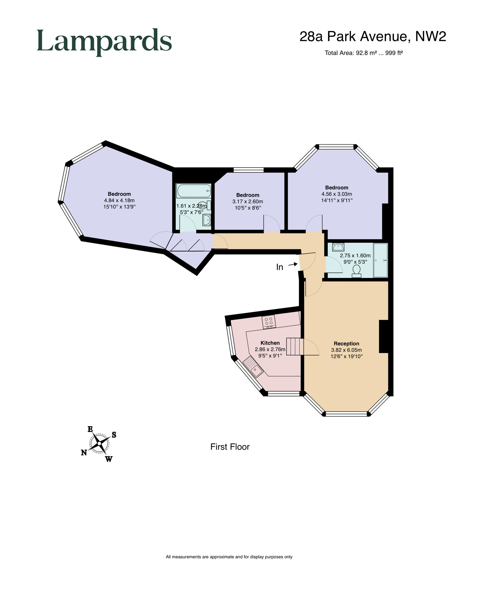 28a, Park Avenue, London floorplan