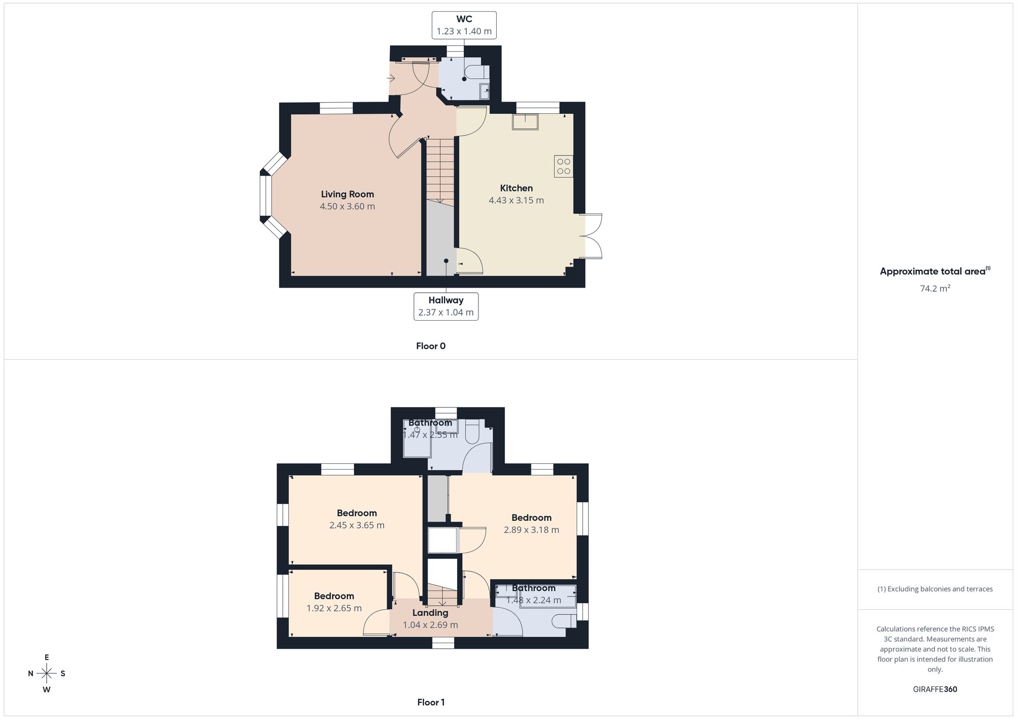 1 The Wynde, South Shields floorplan