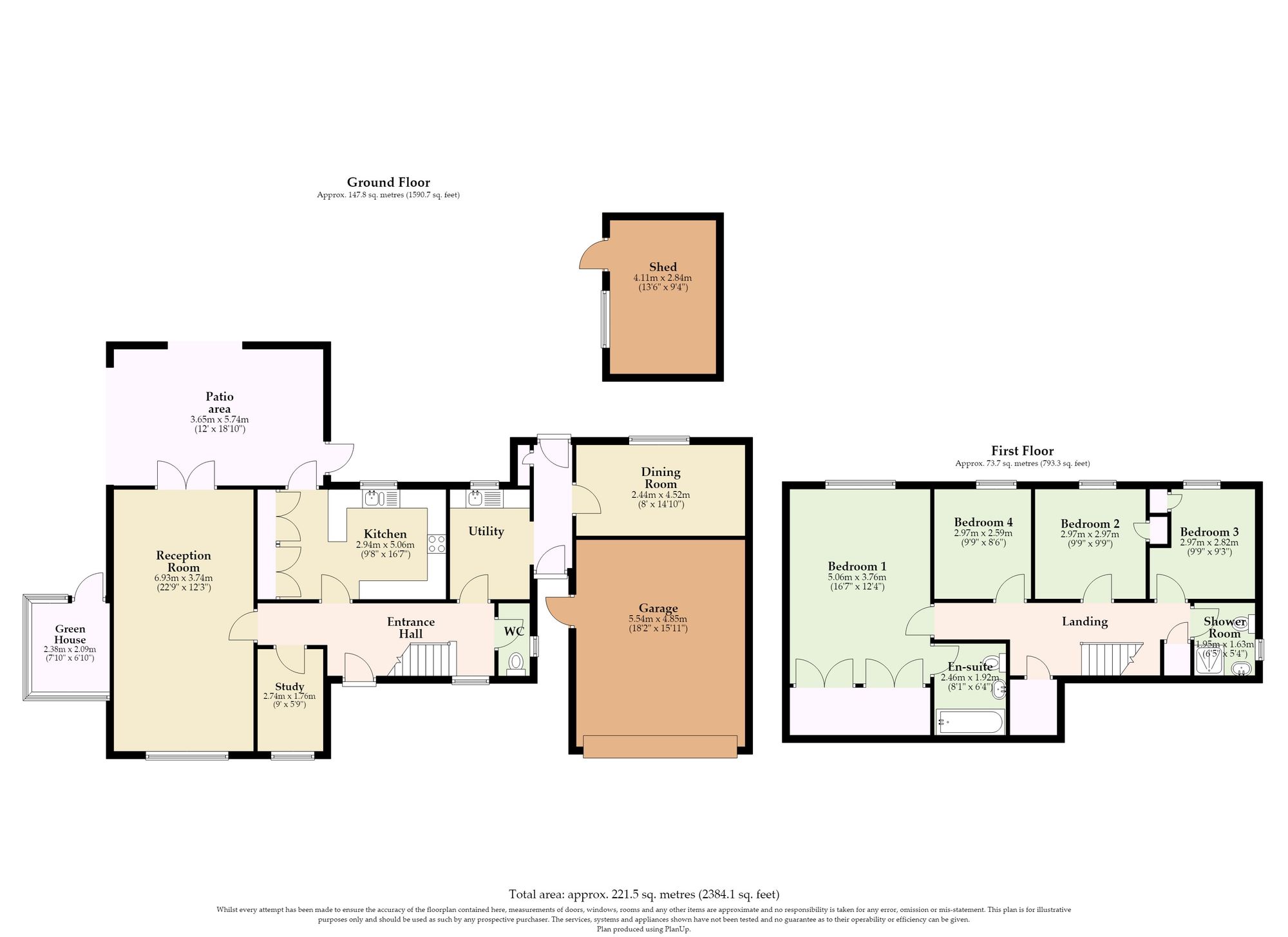 67 Nunnery Drive, Thetford floorplan