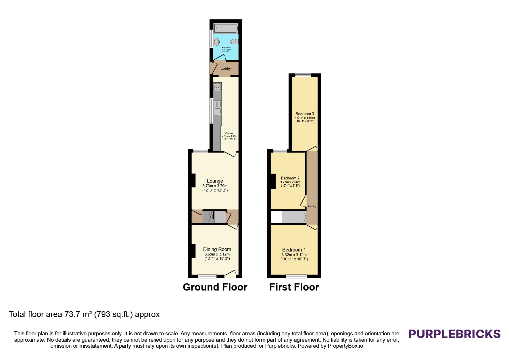 100, Nile Street, Stoke-on-Trent floorplan