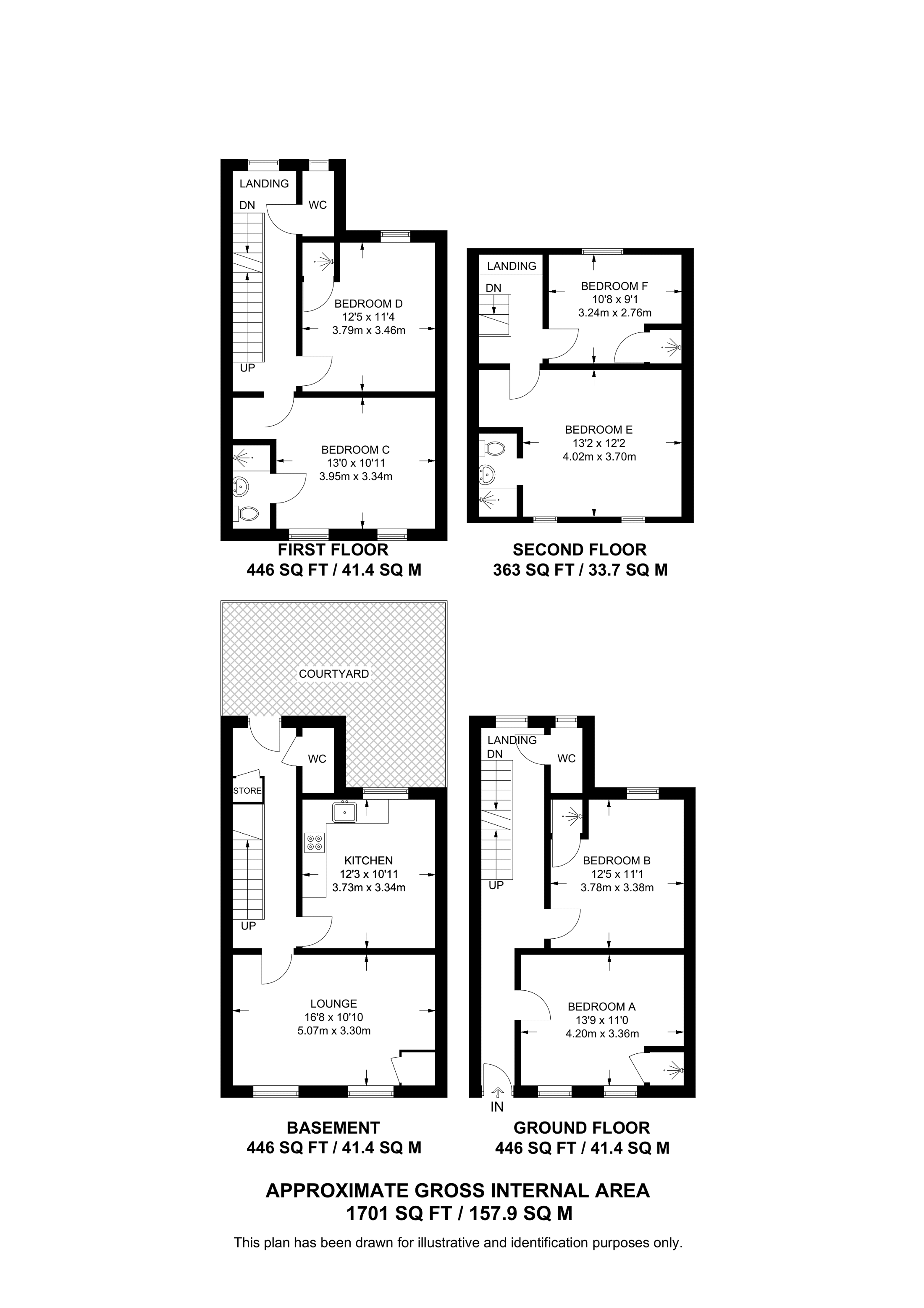 Woodseer Street, Spitalfields floorplan