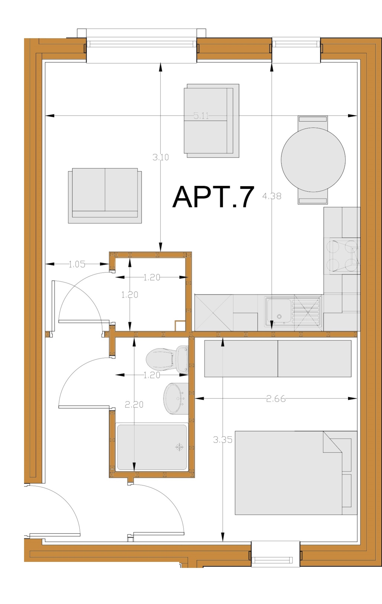 7, Moorgate Court, York floorplan