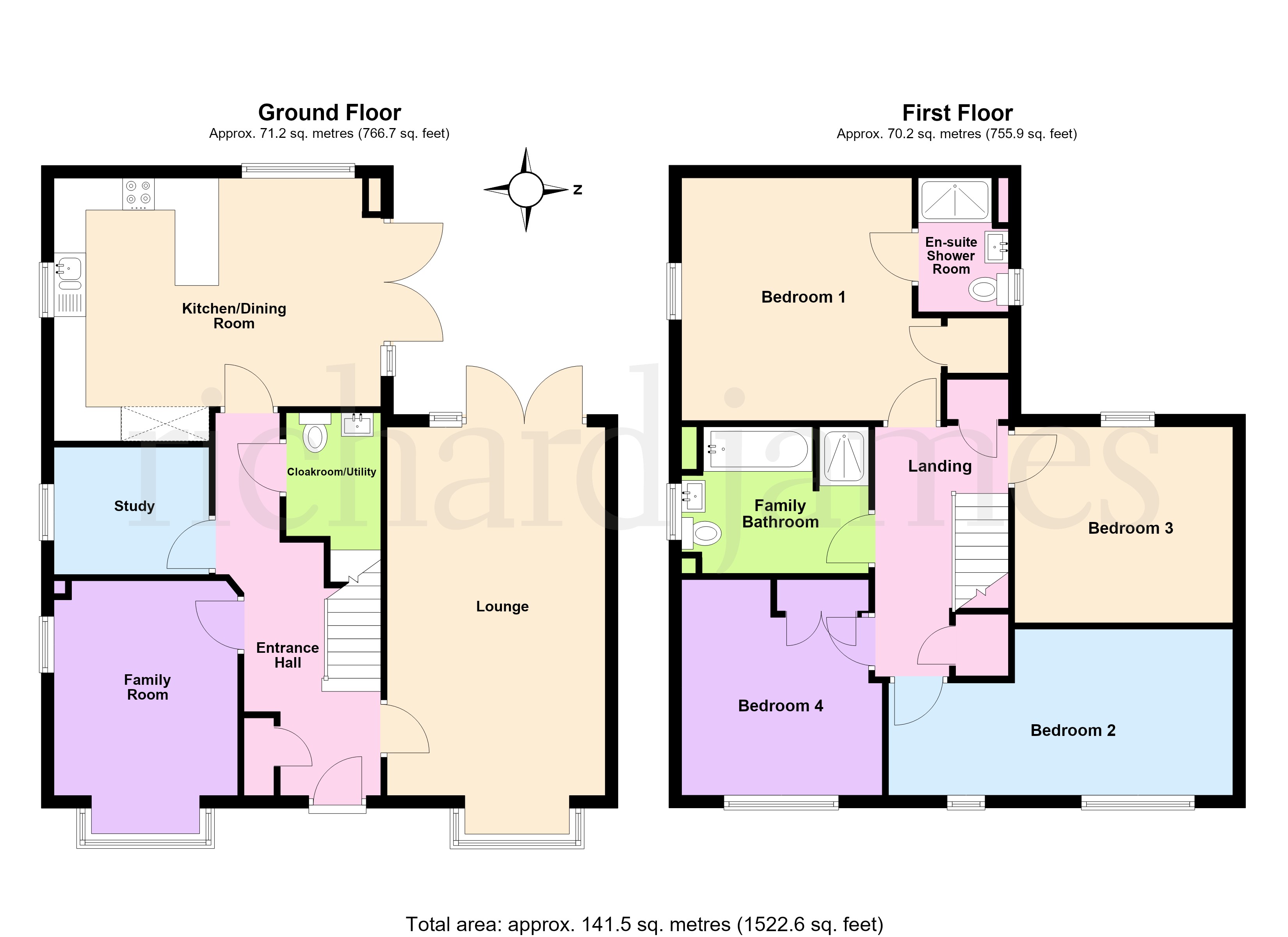 71, Prospero Drive, Wellingborough floorplan