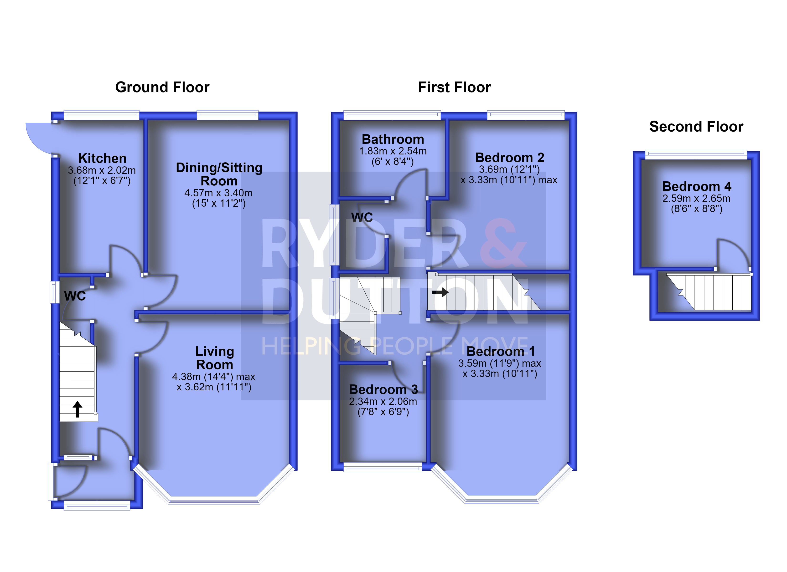 20, Lyndhurst Avenue, Greater Manchester floorplan