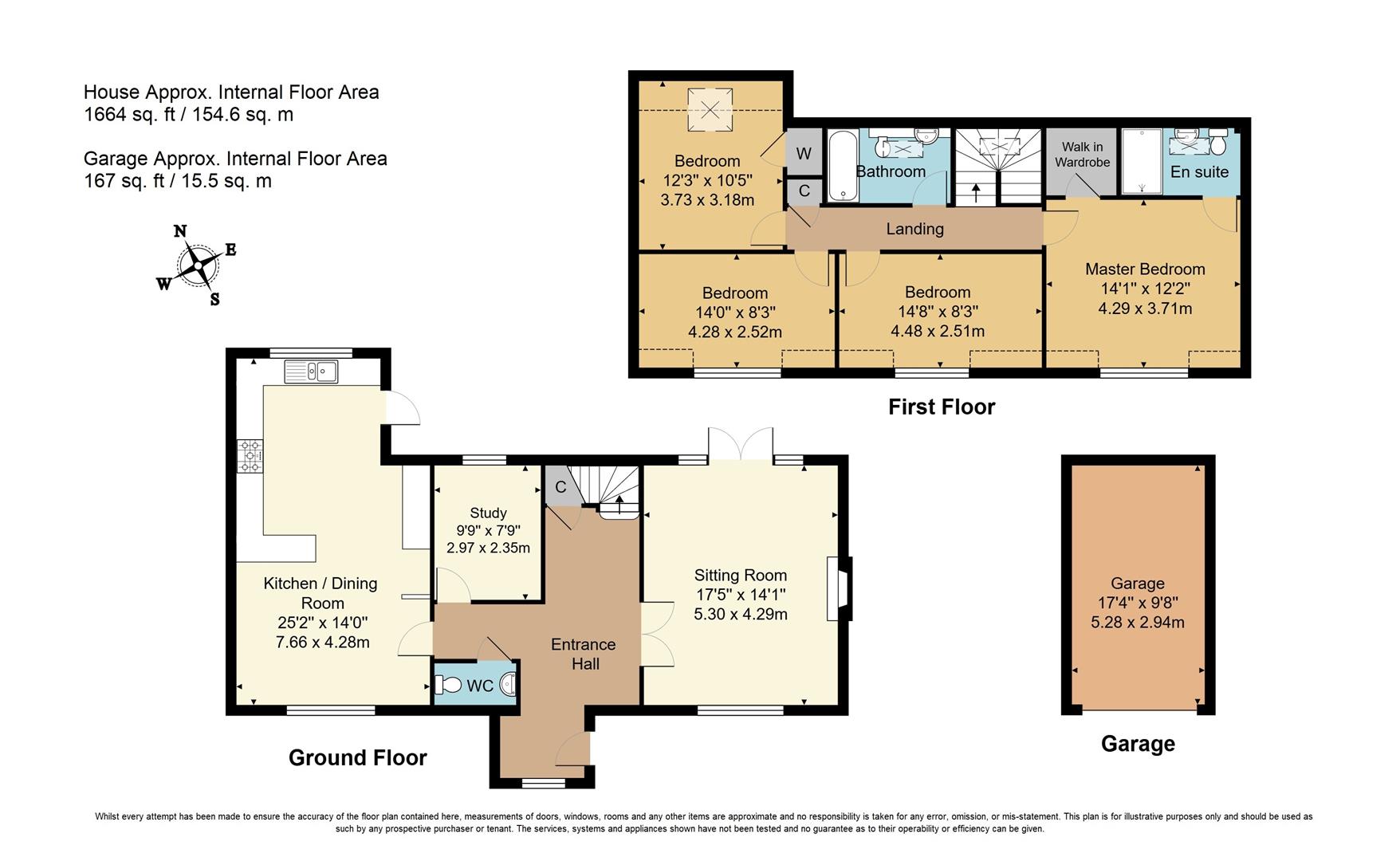 Oast View, 169, Mill Street, West Malling floorplan