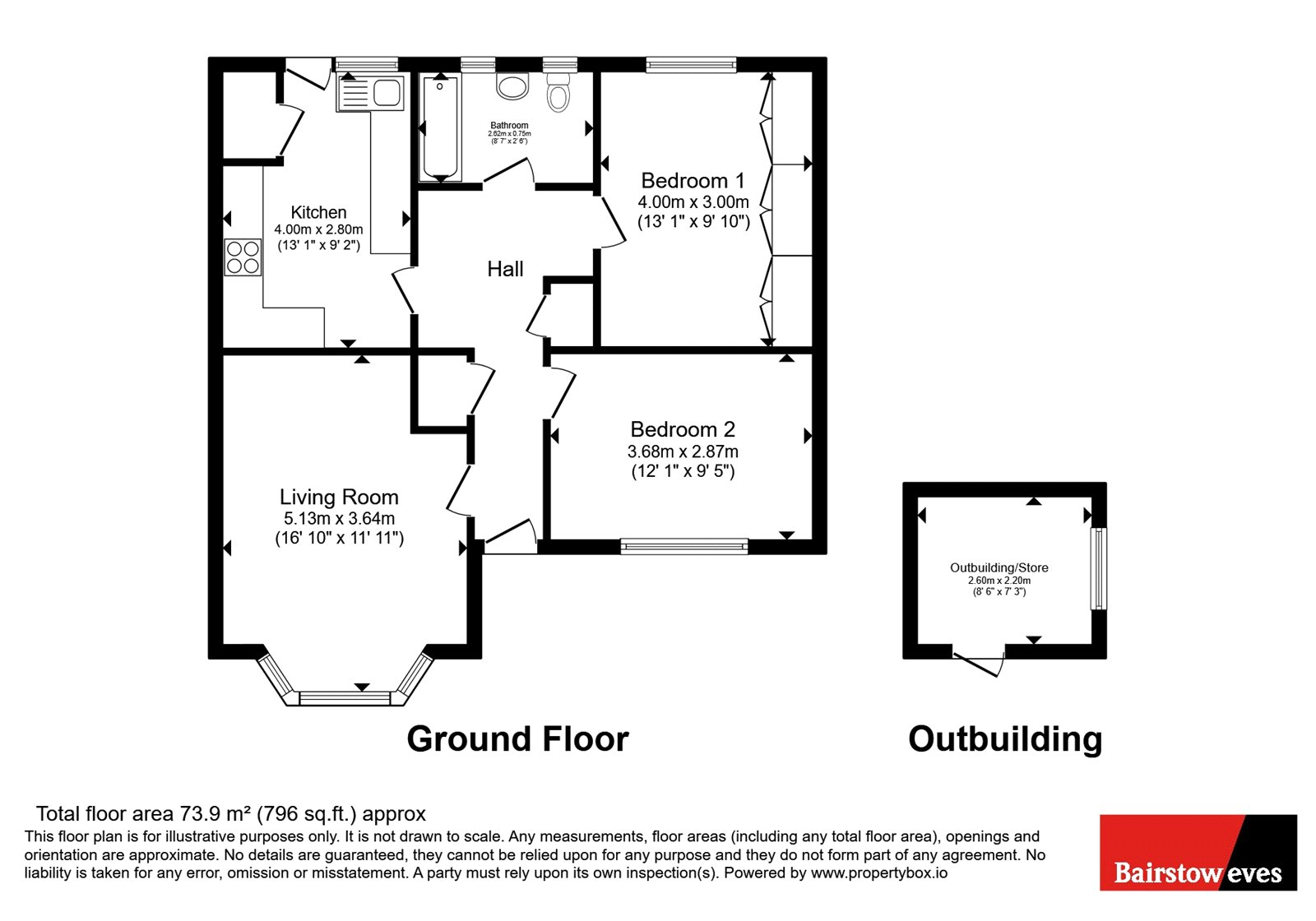 53, Brockley Crescent, Romford floorplan