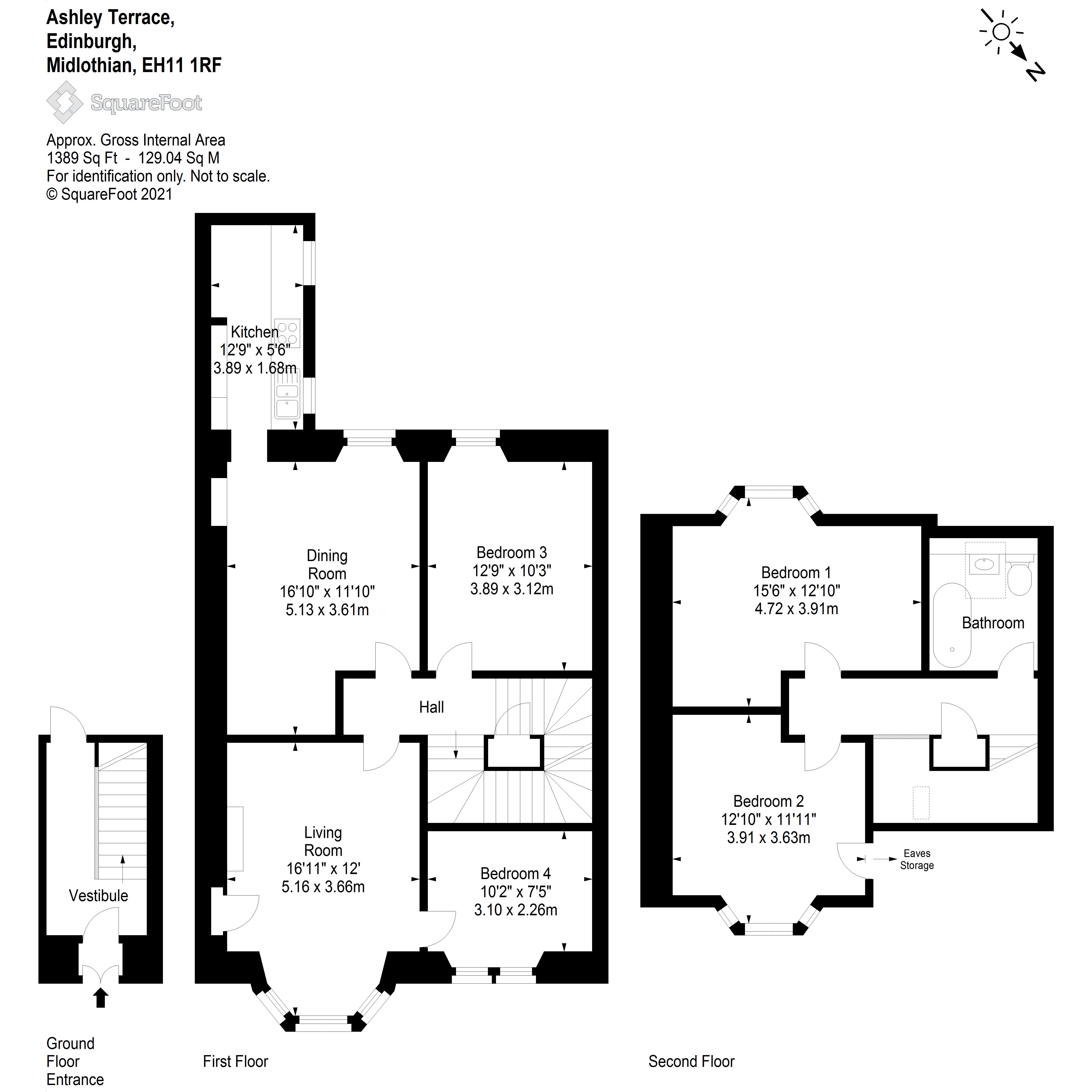 14 Ashley Terrace Edinburgh Eh11 4 Bedroom Maisonette For Sale 58397258 Primelocation