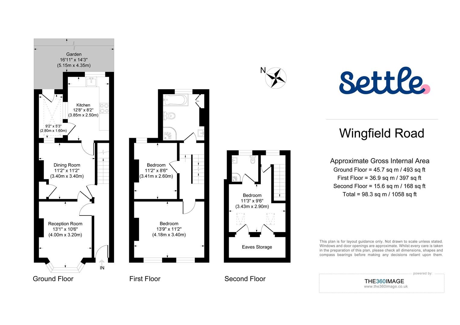 31a, Wingfield Road, London floorplan