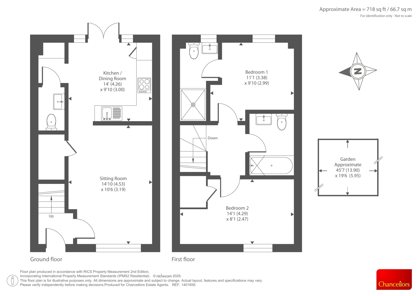 17 BENNETT DRIVE, Banbury, Banbury floorplan