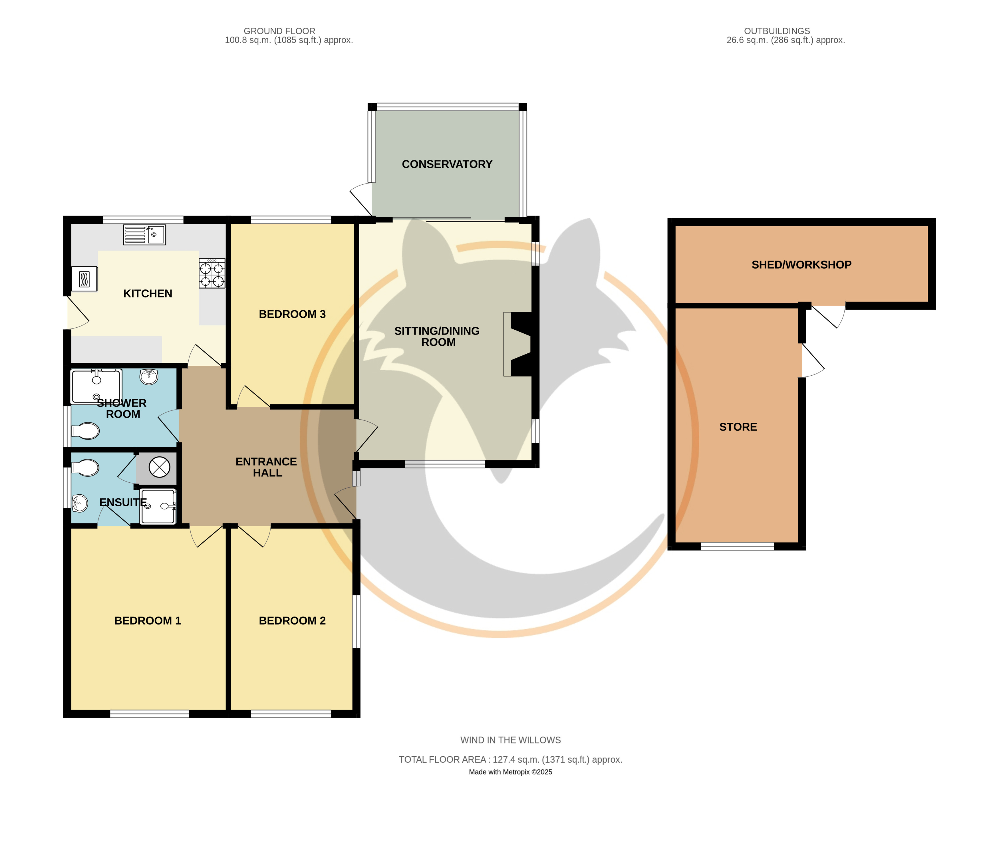 Wind In The Willows,, Sway Road, Hampshire floorplan