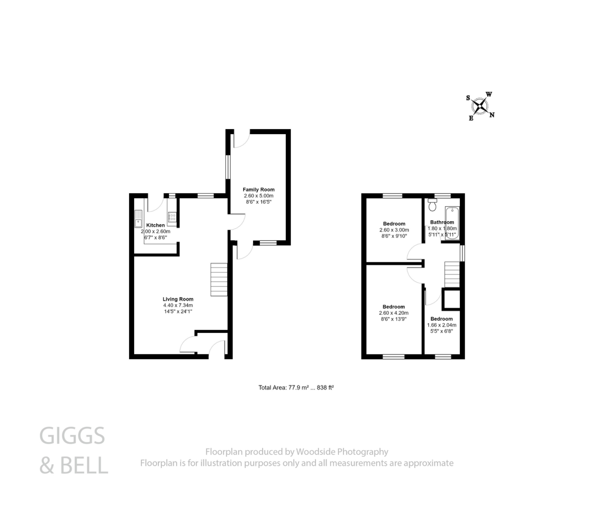18 Hardwick Green, Luton, Bedfordshire floorplan