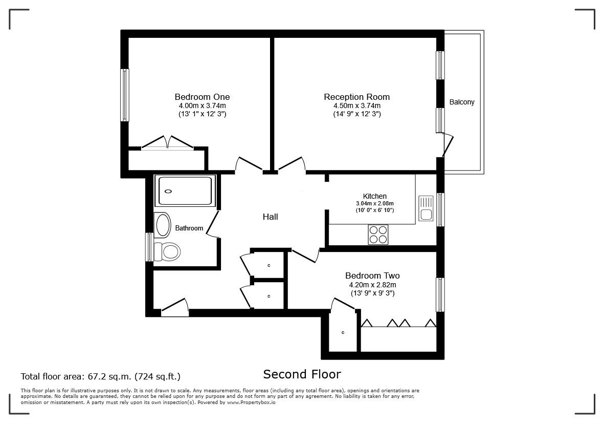 13 Shire Place, The Ham, Brentford floorplan