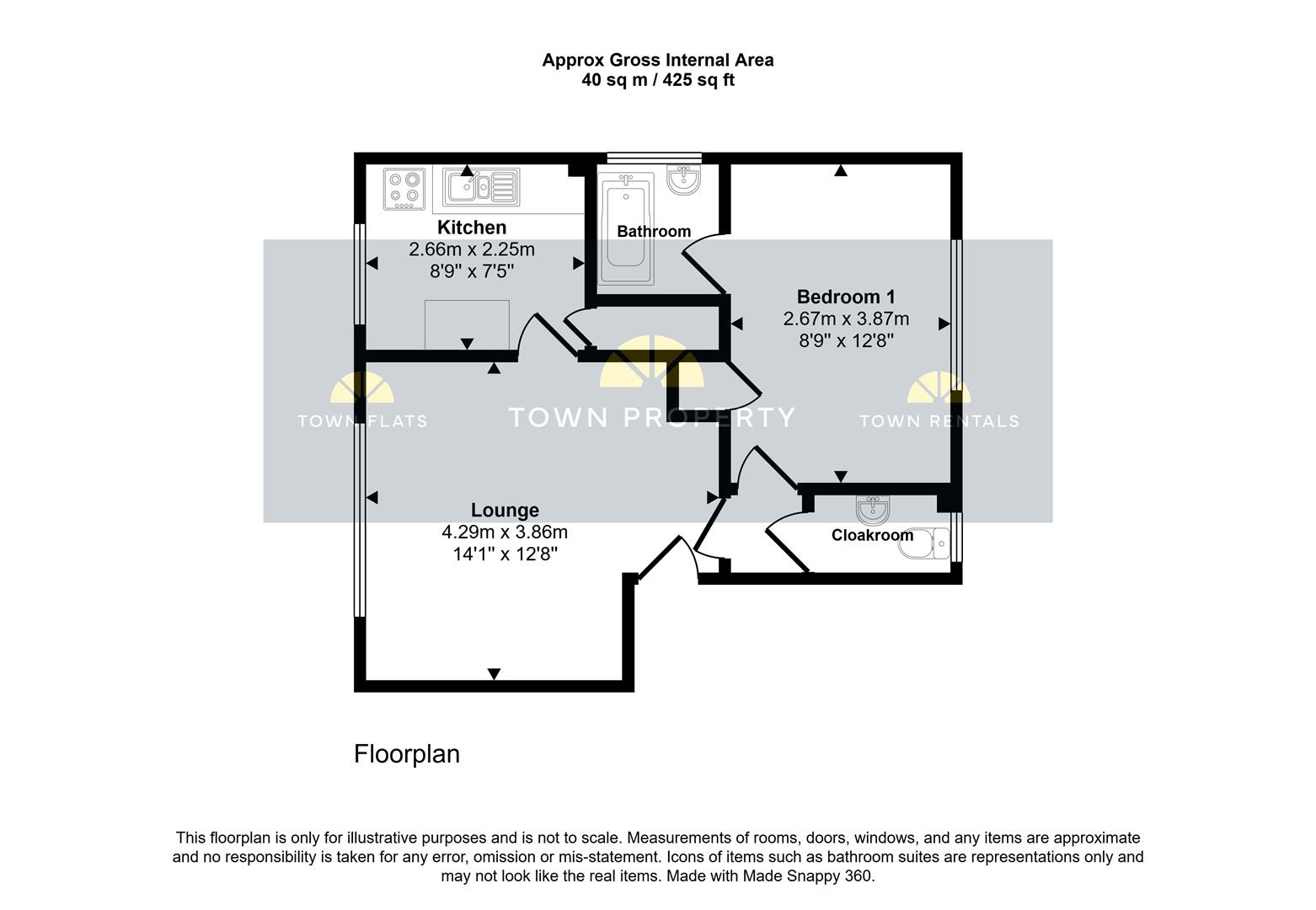 14 Millfields Court, Windsor Way, Polegate floorplan