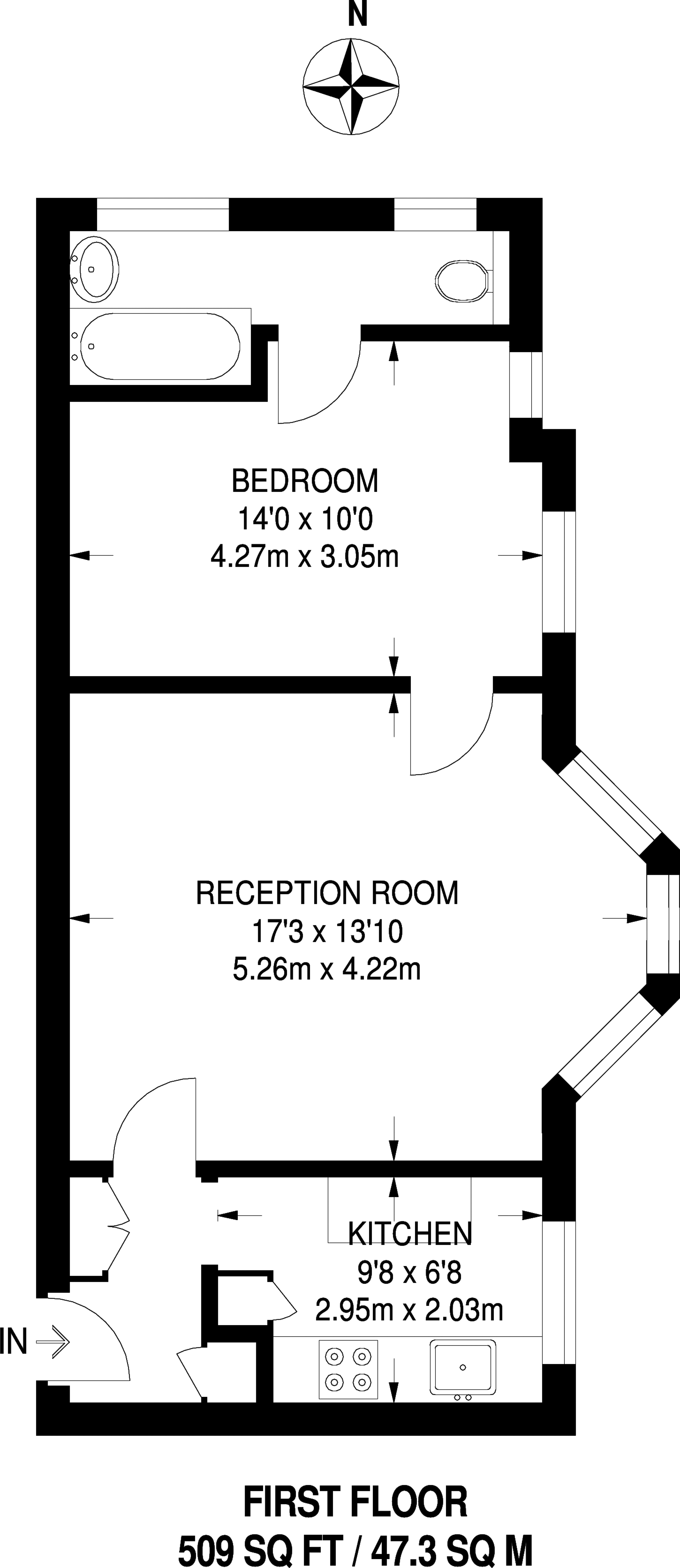 1 Bedrooms Flat to rent in Wavertree Court, Streatham Hill SW2