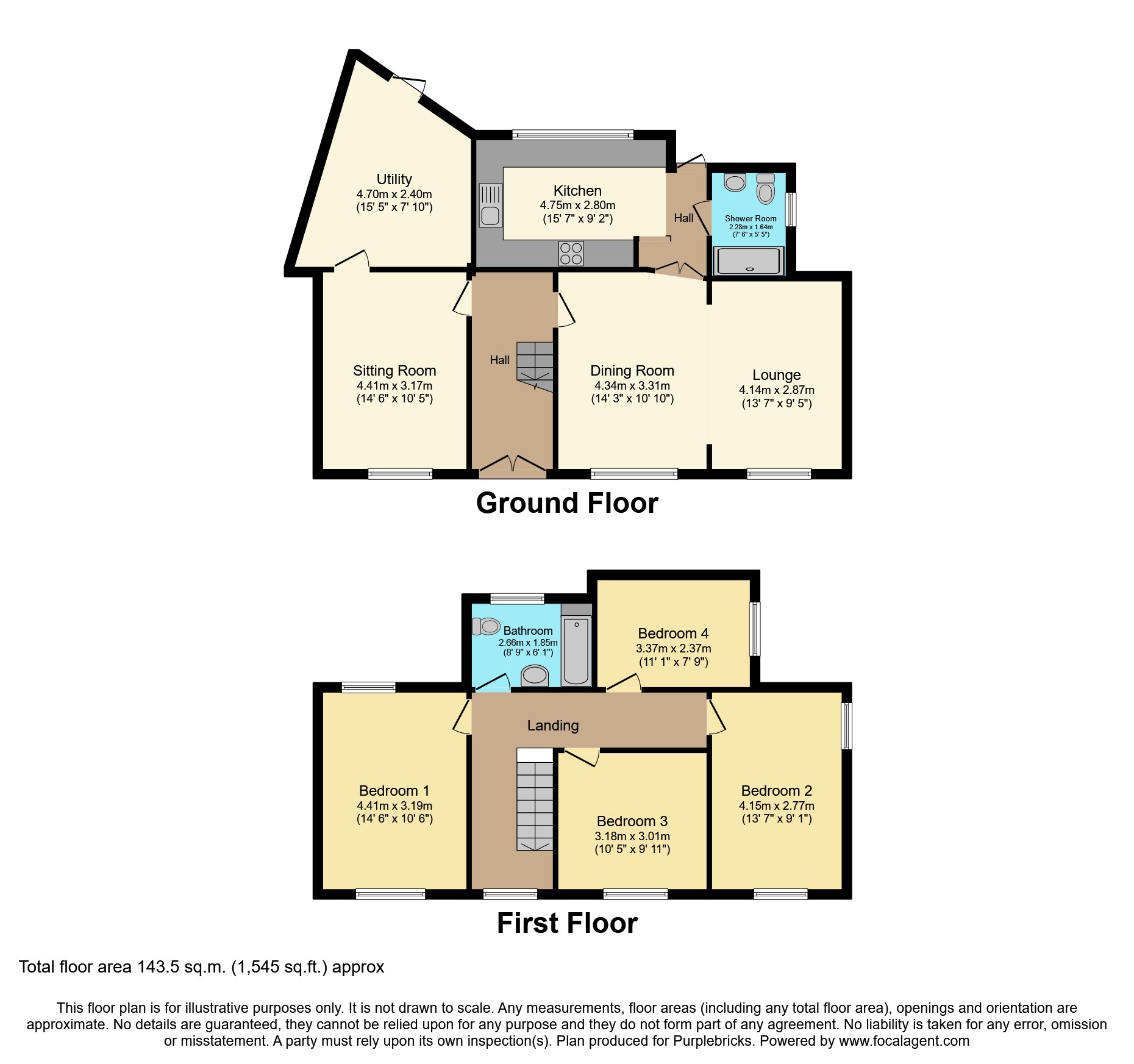 1 Star & Garter Road, Star & Garter Road, Stoke-on-Trent floorplan