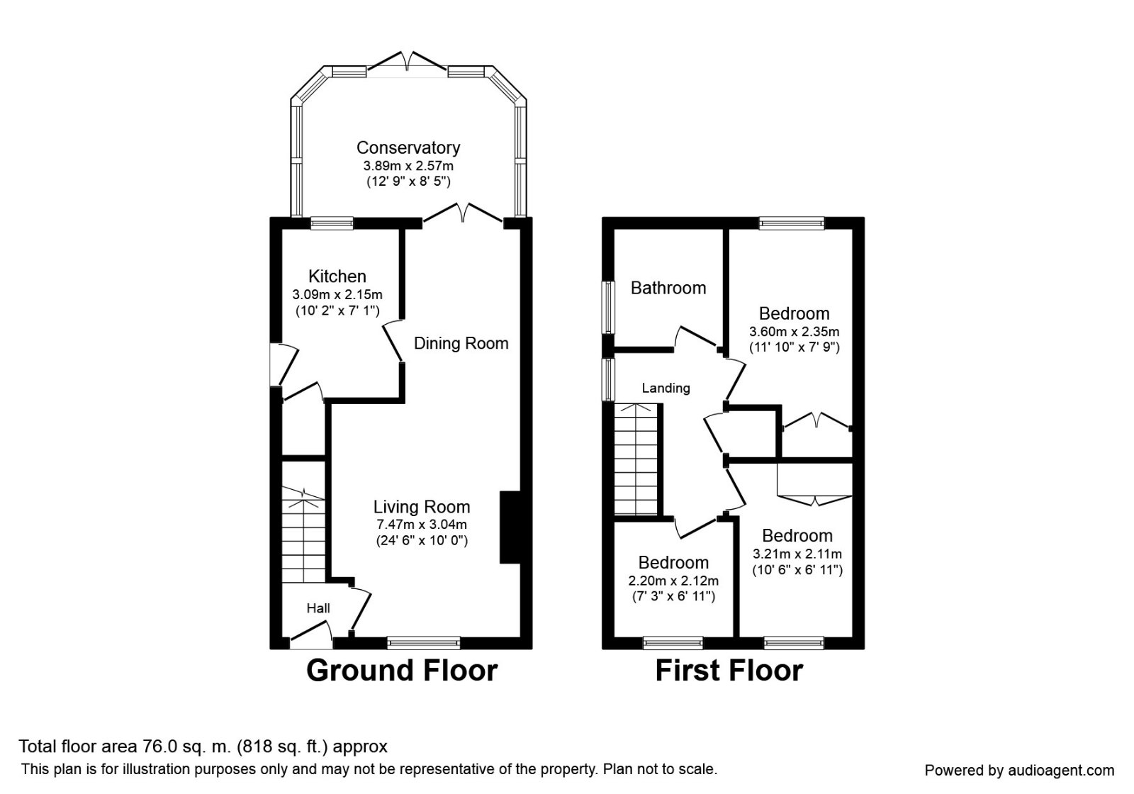 15, Chapel Street, Swadlincote floorplan