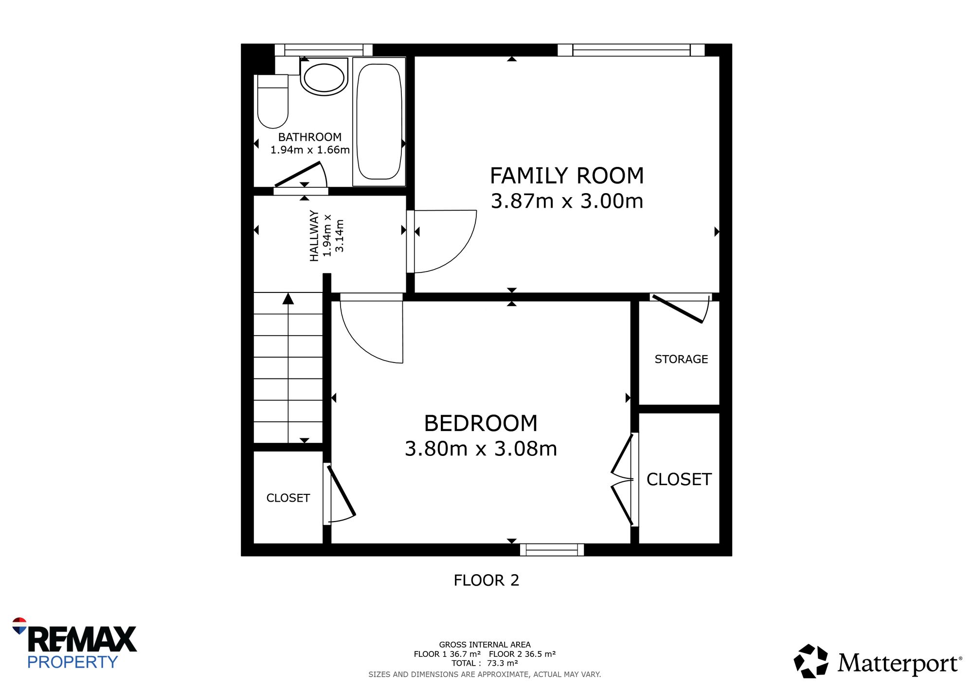 47 Hillwood Rise, Newbridge floorplan