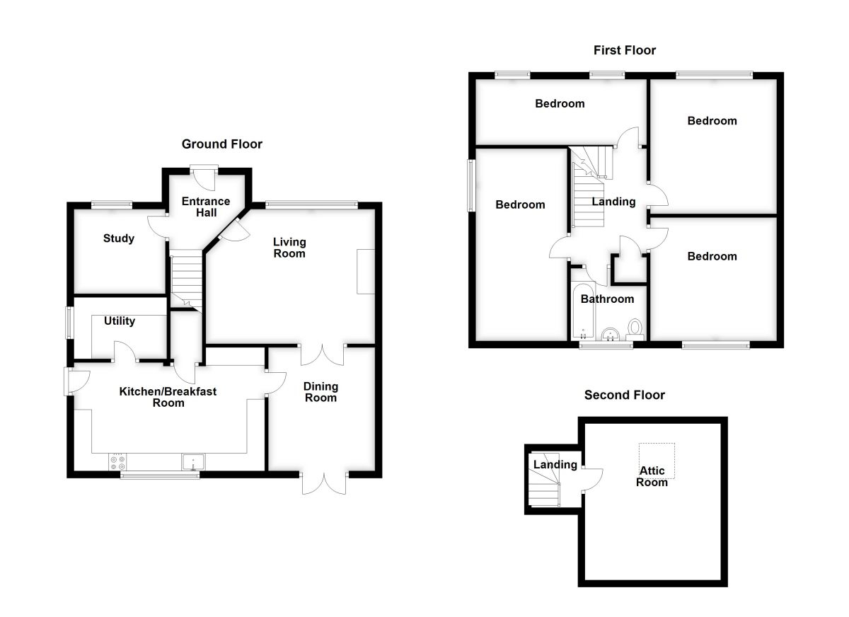 4 Bedrooms Semi-detached house for sale in Brook Road, Stansted CM24
