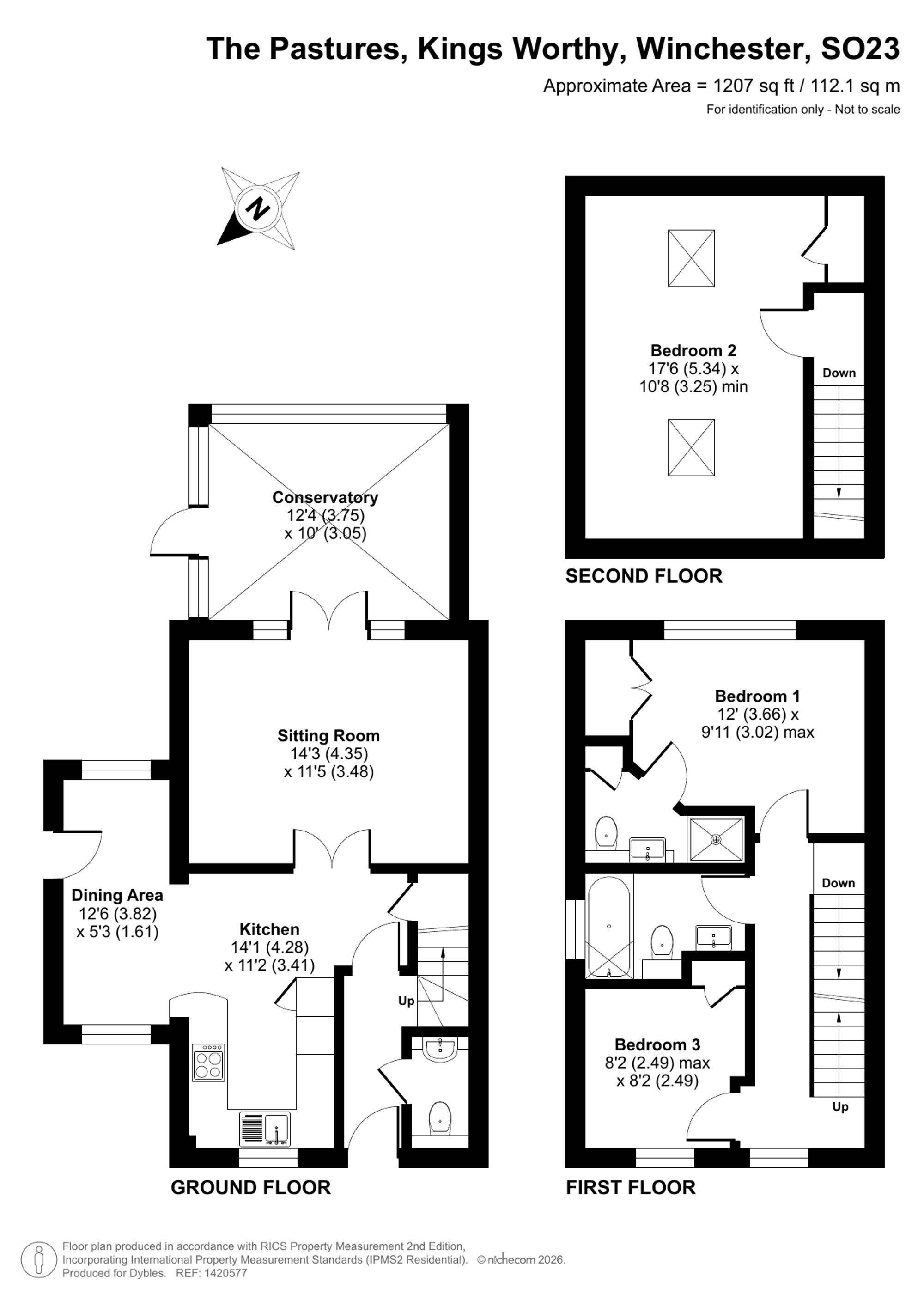 4 The Wynfords The Pastures, Winchester floorplan
