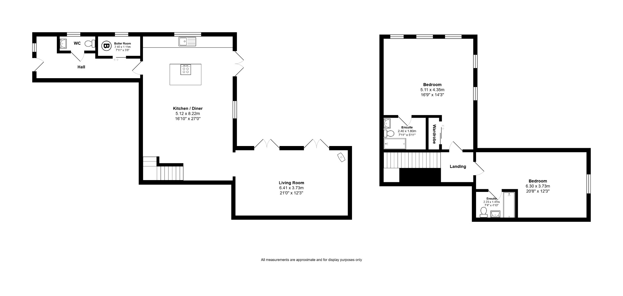 The Old School, 11b Church Street, North Creake floorplan