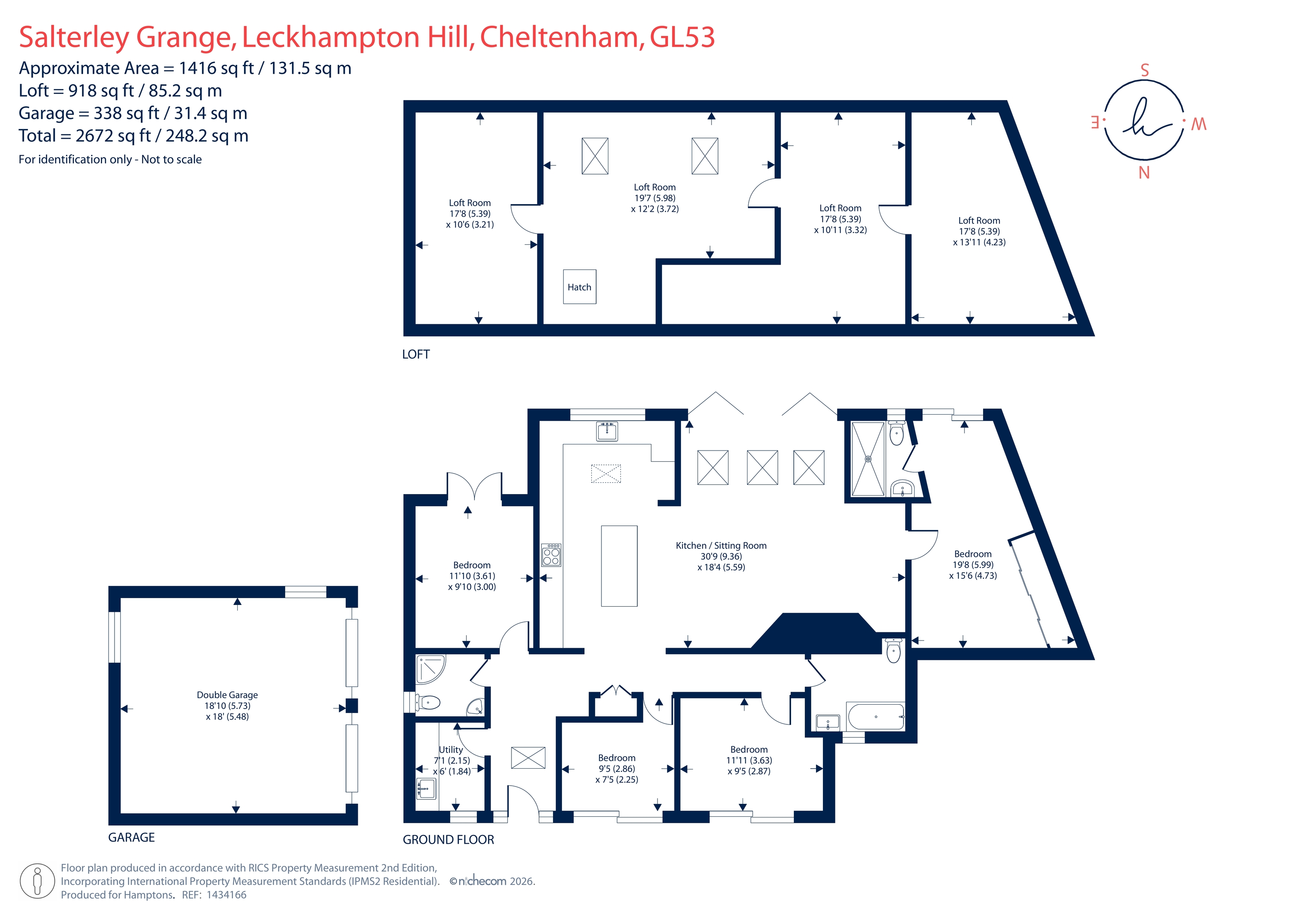7 Salterley Grange, Leckhampton Hill, Cheltenham floorplan