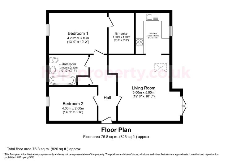 6, Hadleys Court, Gildersome floorplan