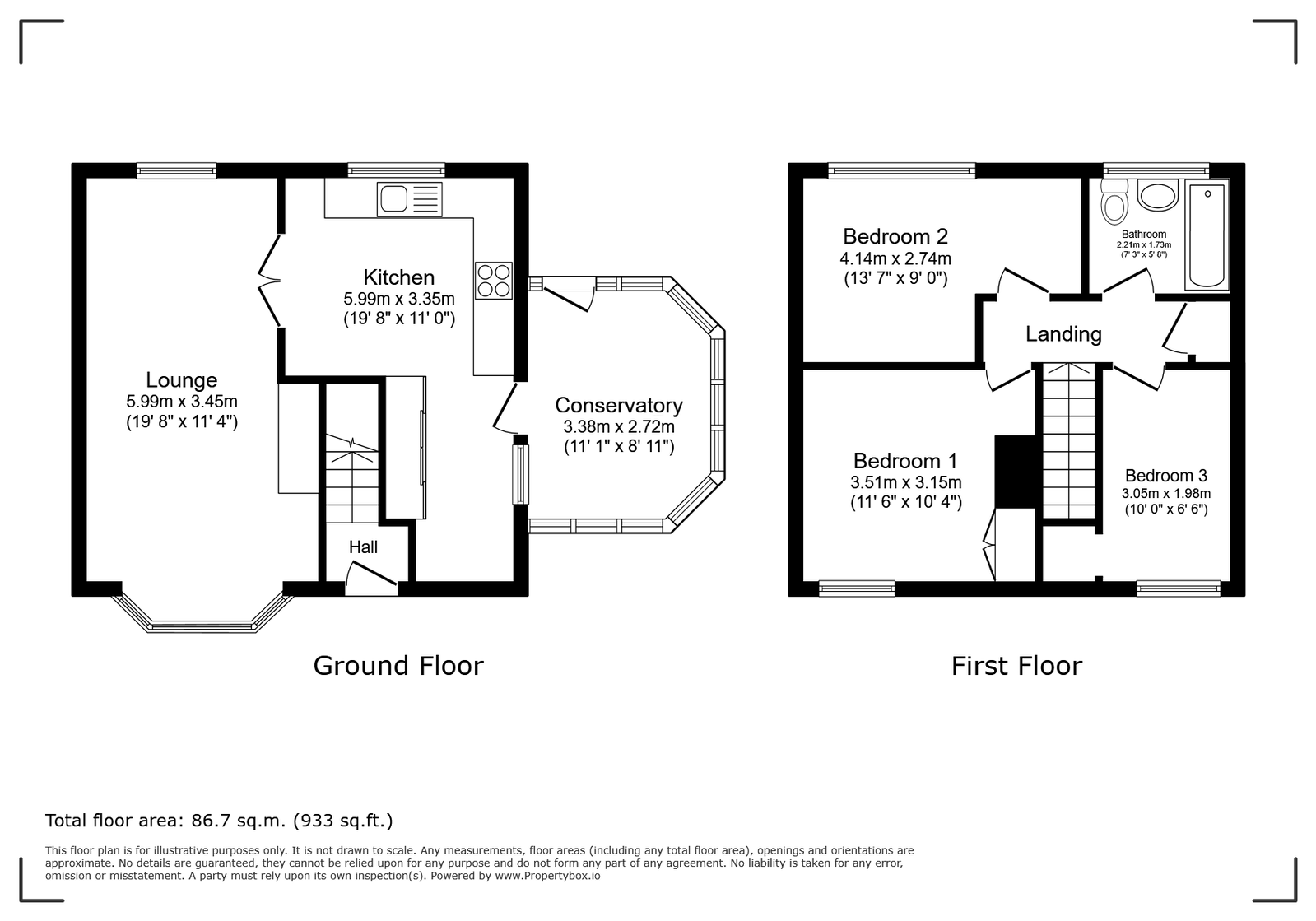 85, Dove Croft, Newark floorplan