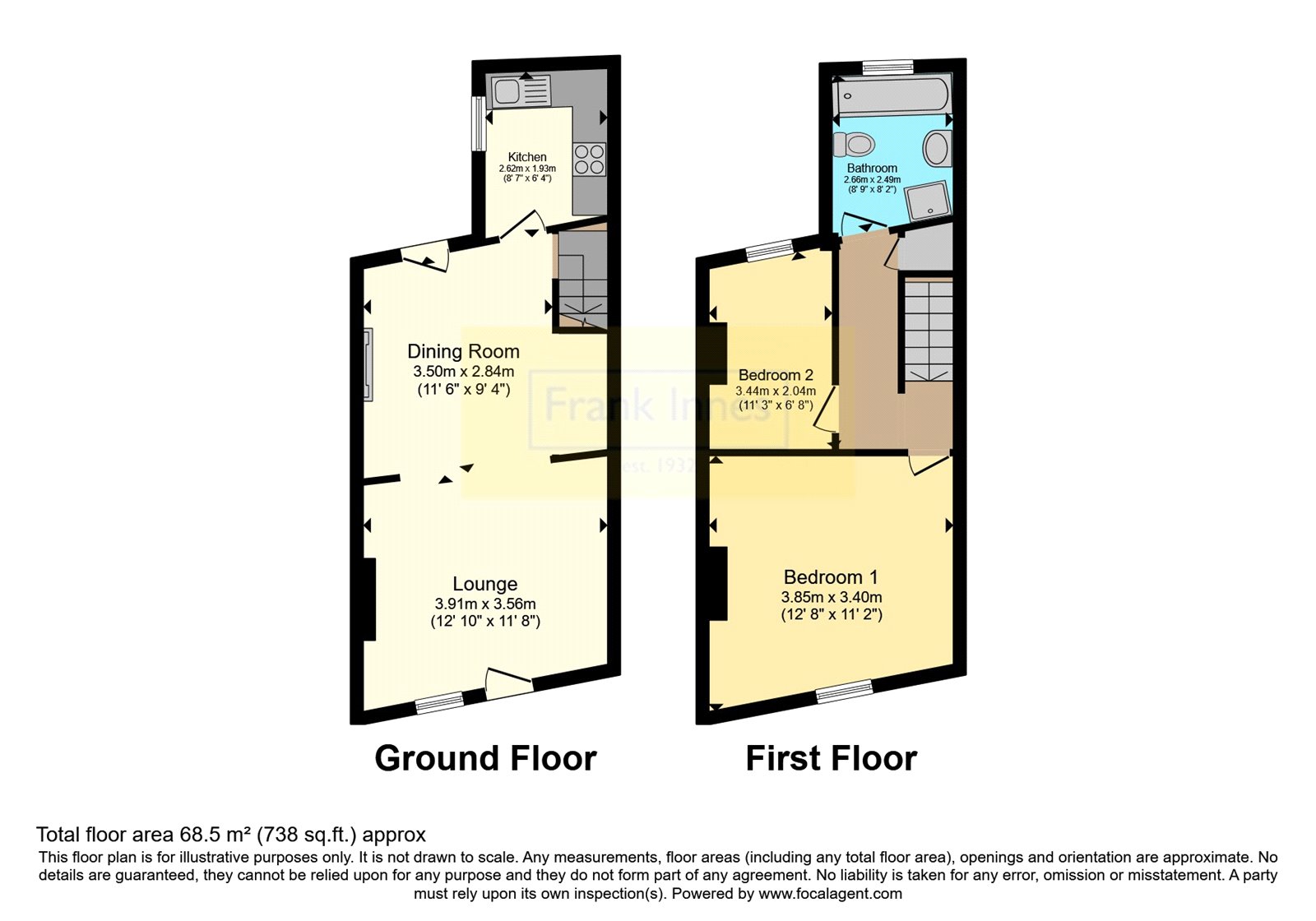 33, Owen Street, Leicestershire floorplan