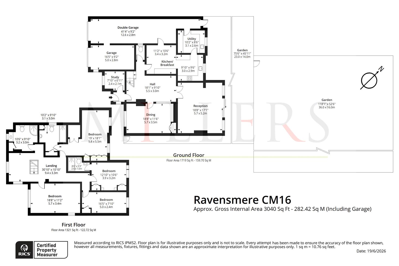 10, Ravensmere, Epping floorplan