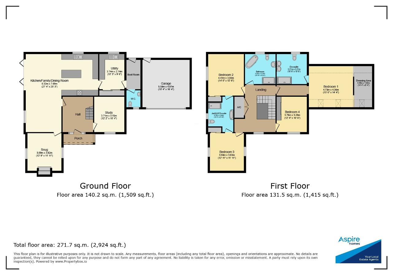 28, Quaker Lane, Wisbech floorplan